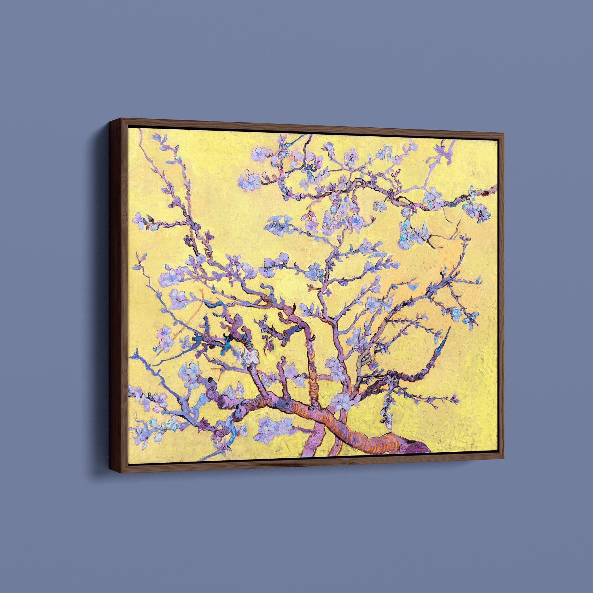 Amandelbloesem by Vincent van Gogh - Yelow Blue