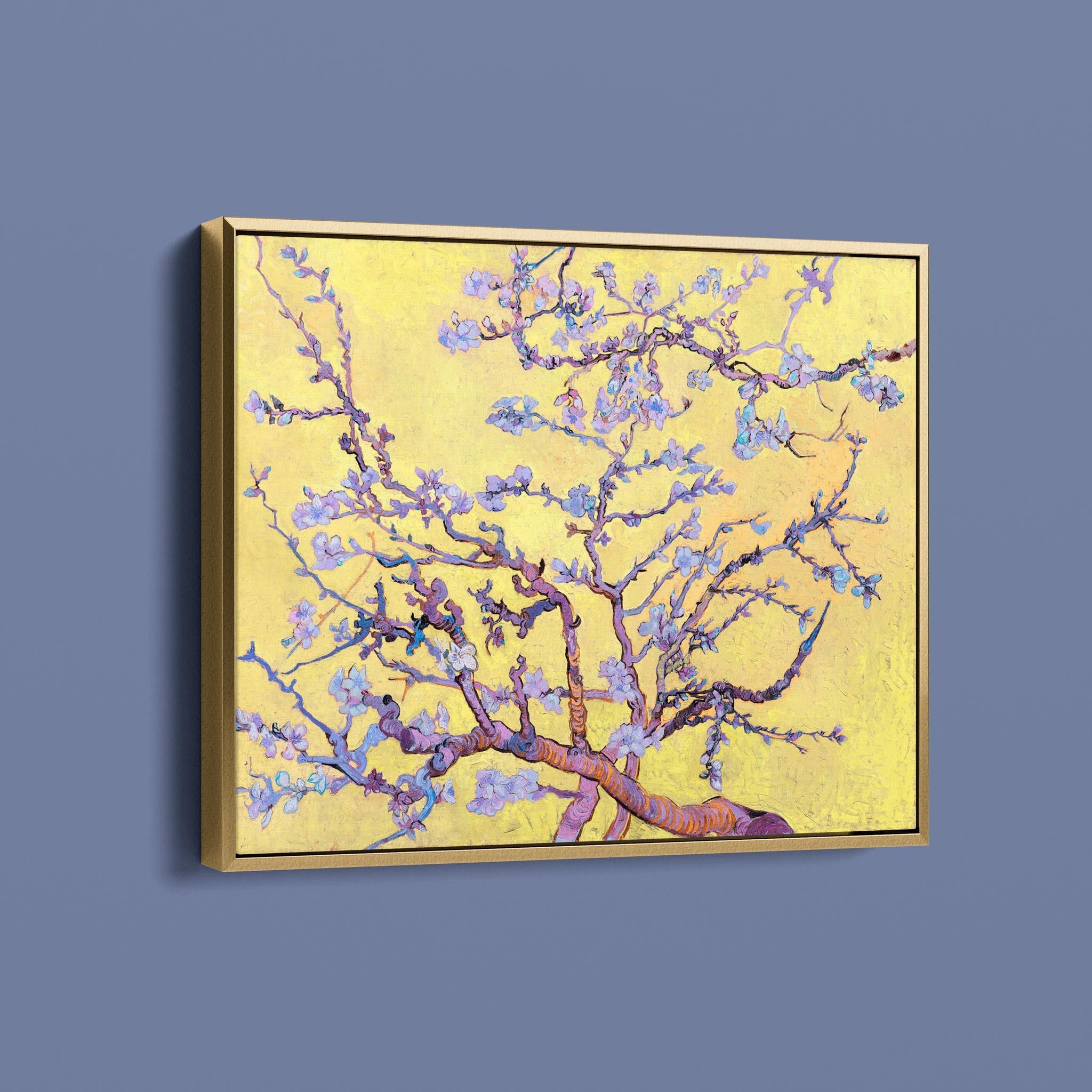 Amandelbloesem by Vincent van Gogh - Yelow Blue