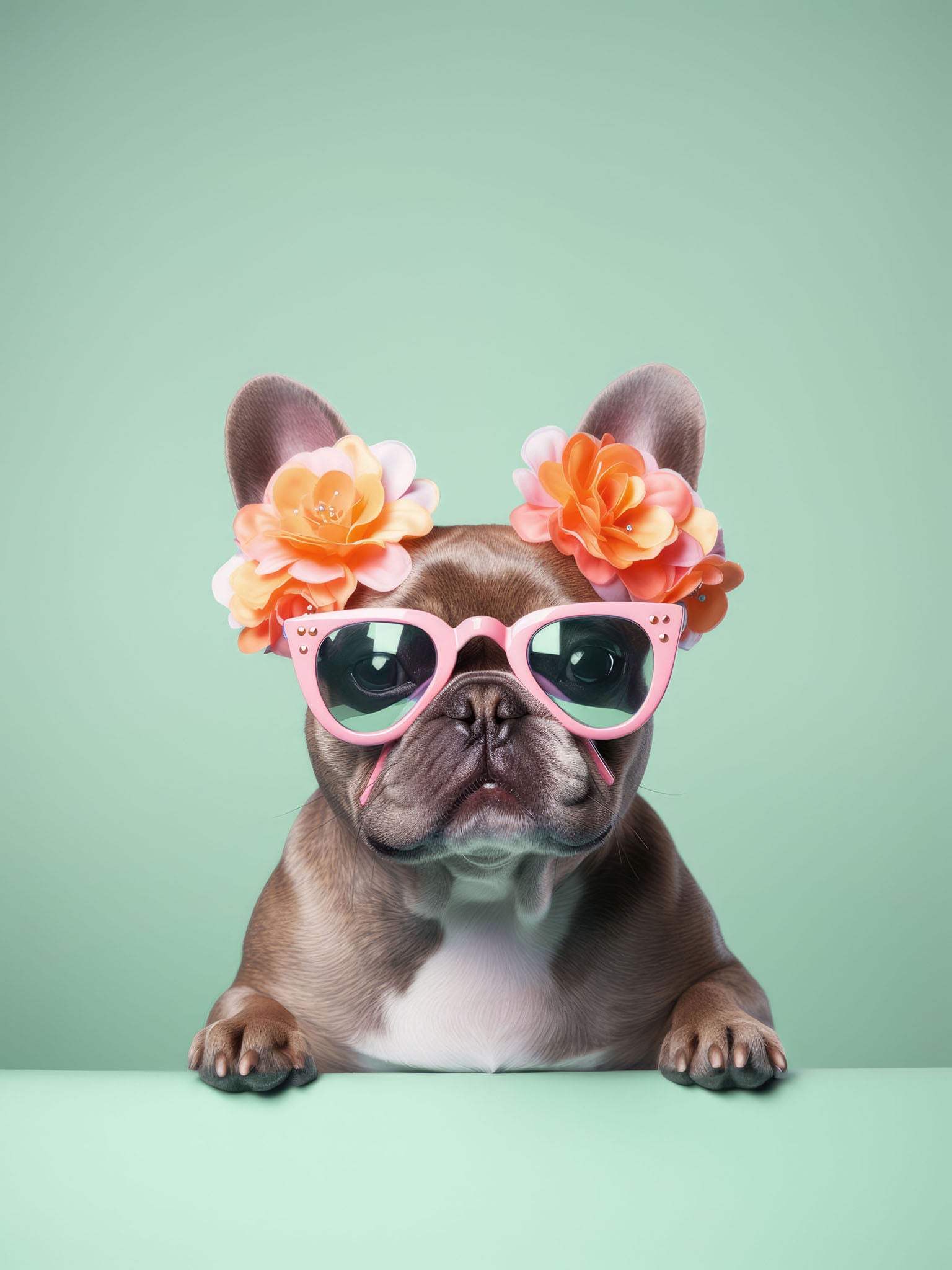 Fashionable Frenchie