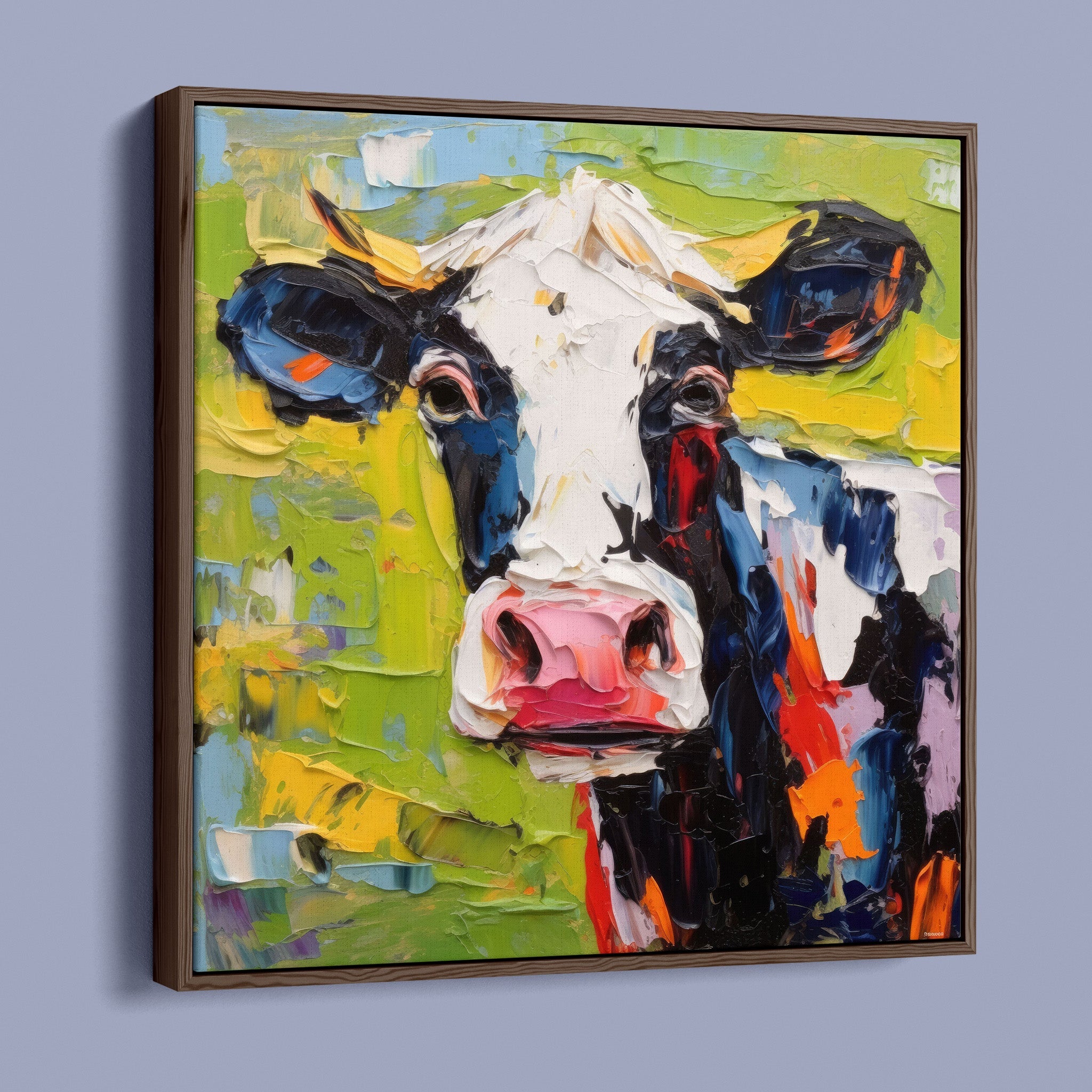 Impasto Farms - Black and White and Paint All Over