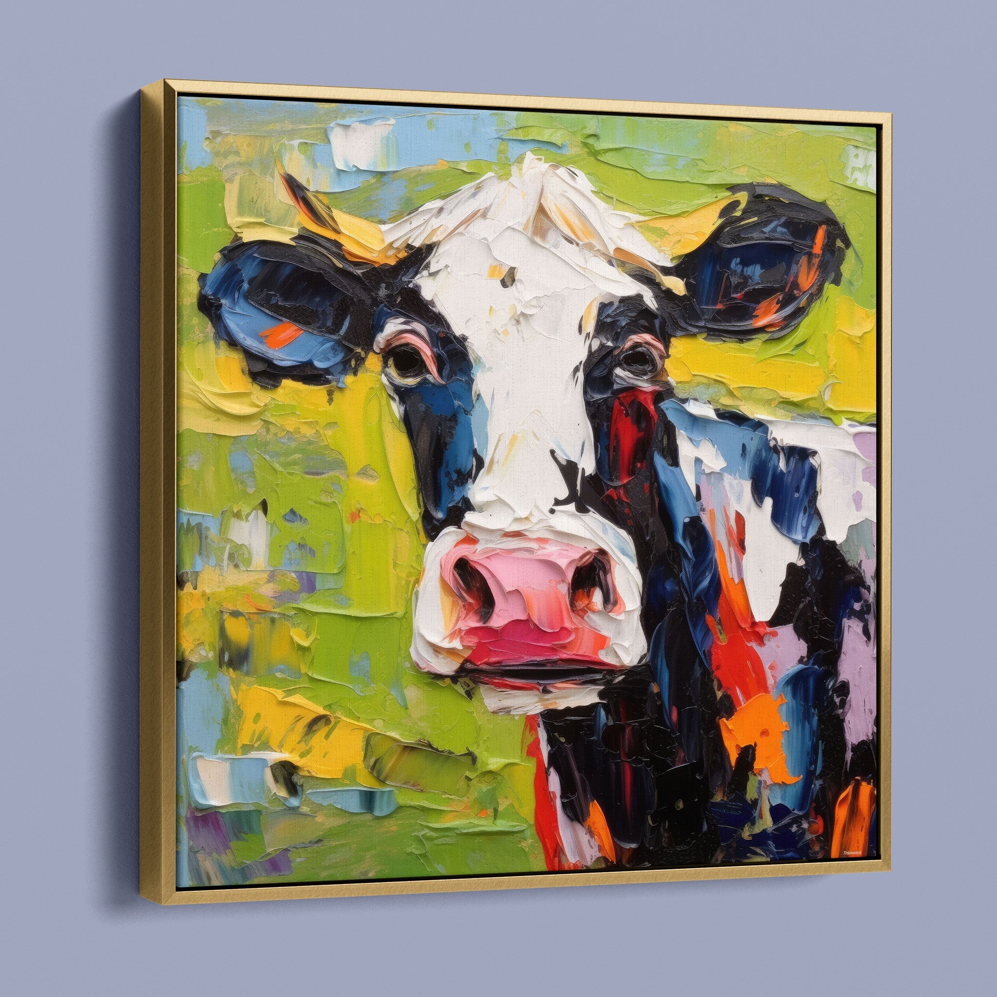 Impasto Farms - Black and White and Paint All Over