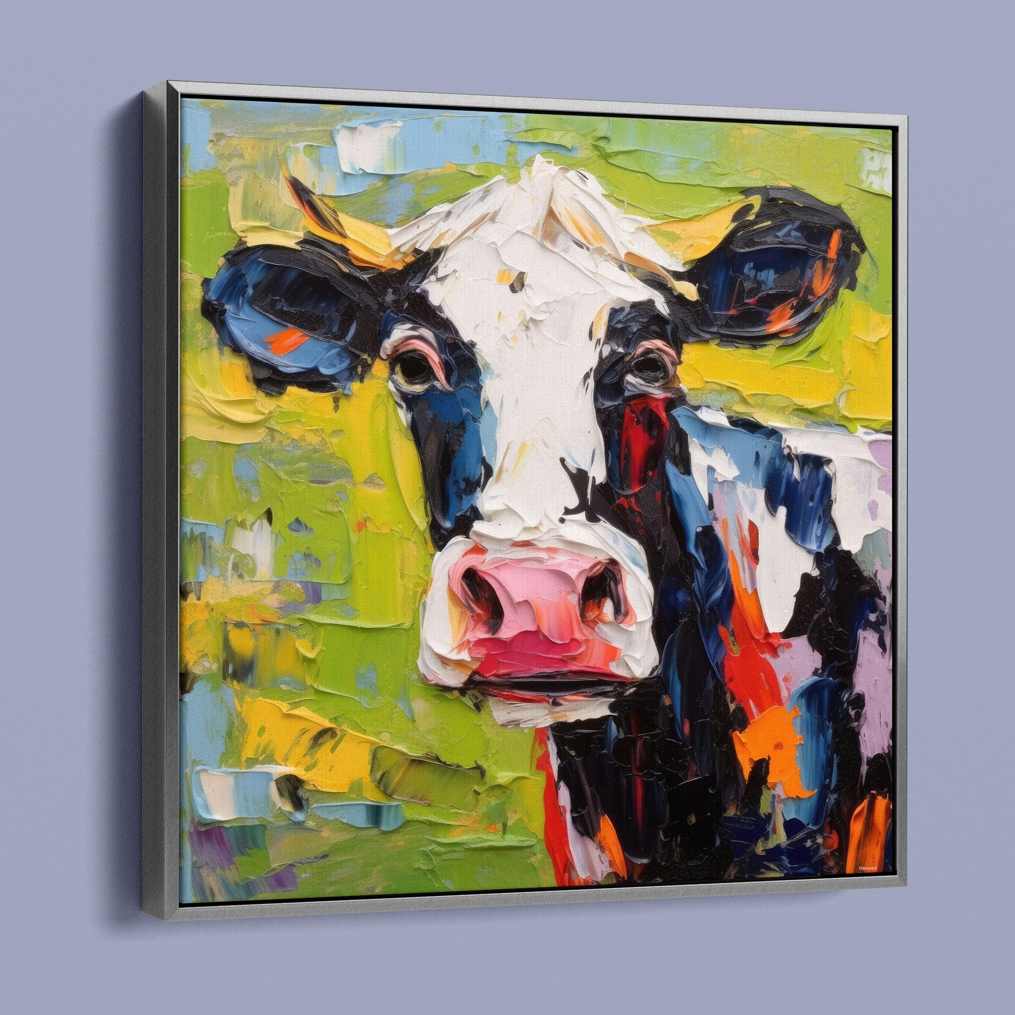 Impasto Farms - Black and White and Paint All Over