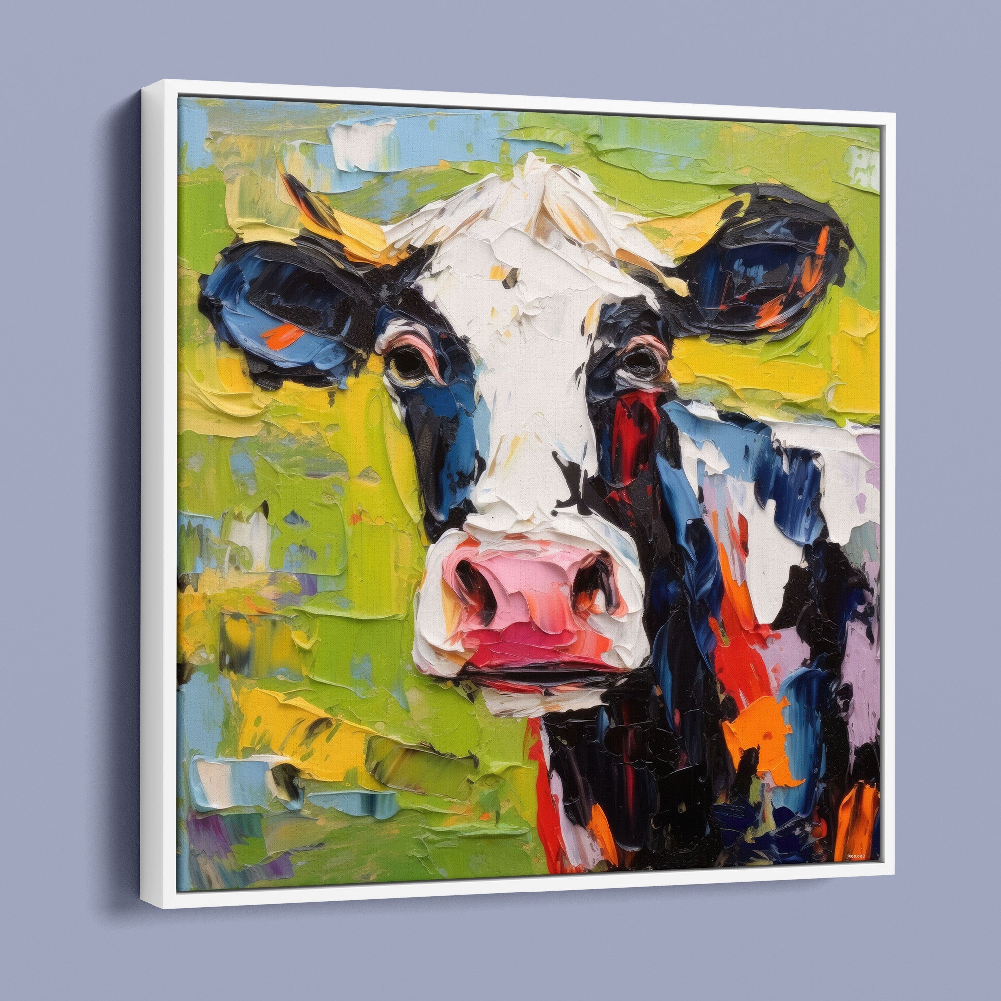 Impasto Farms - Black and White and Paint All Over