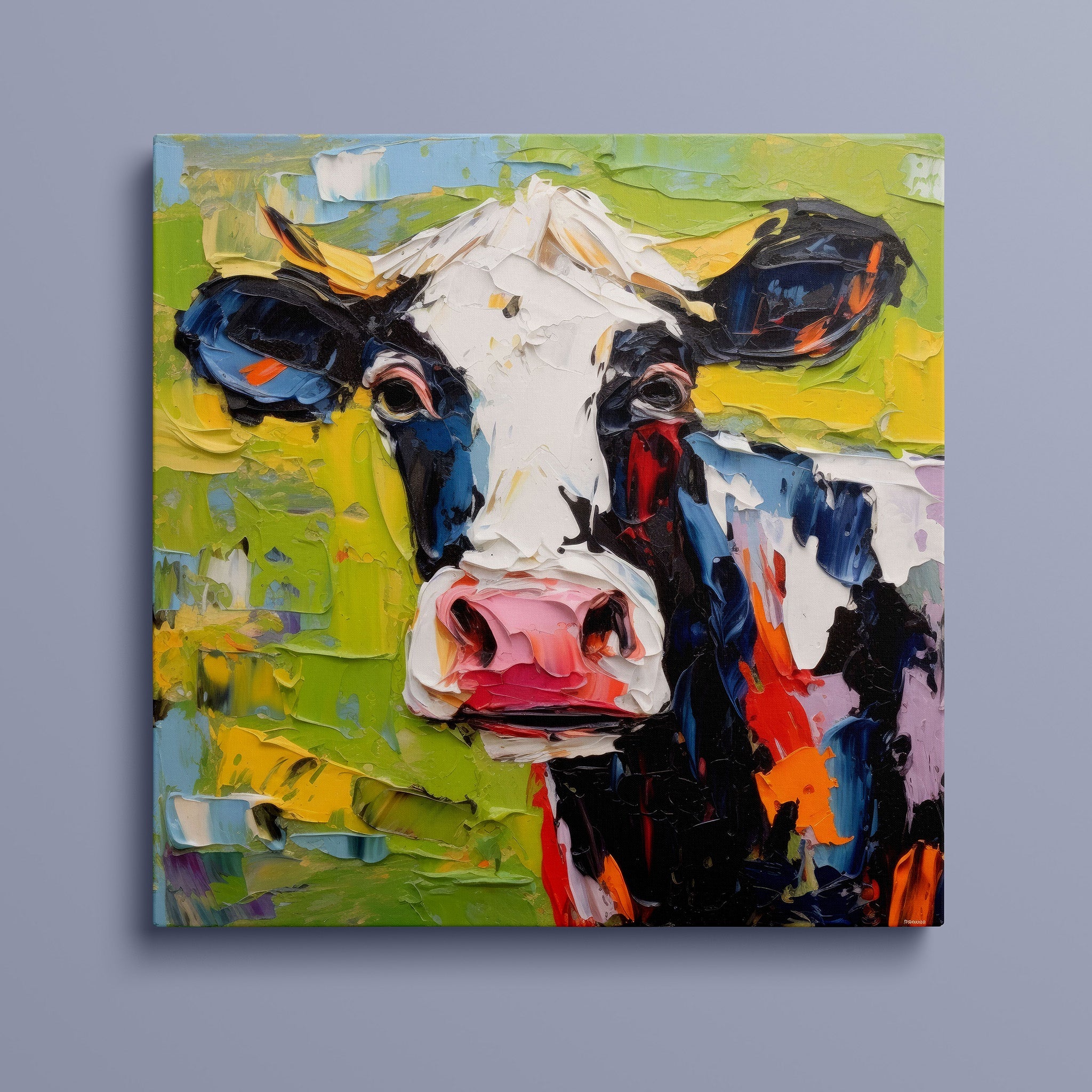 Impasto Farms - Black and White and Paint All Over