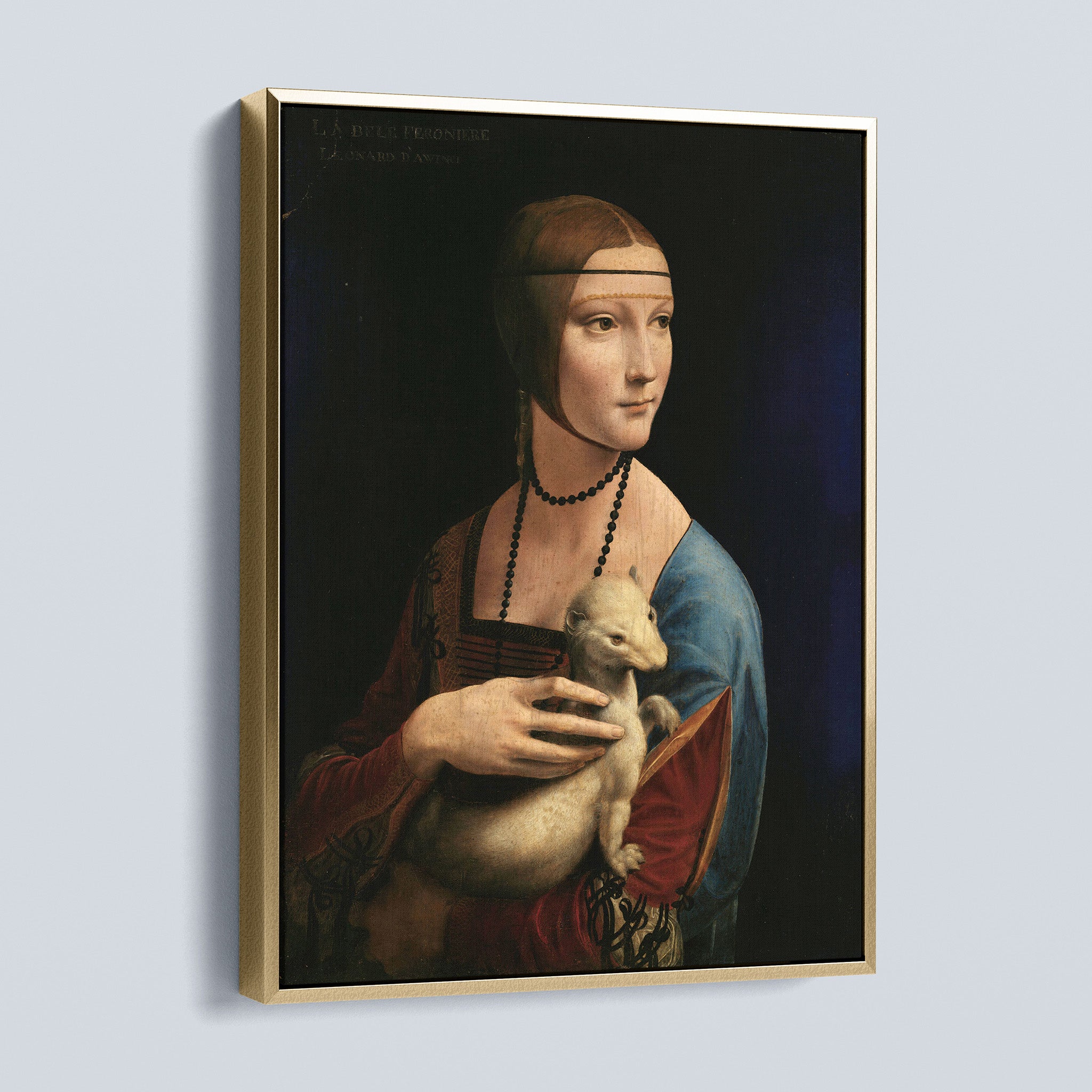 Lady with an Ermine - Leonardo da Vinci - 1489