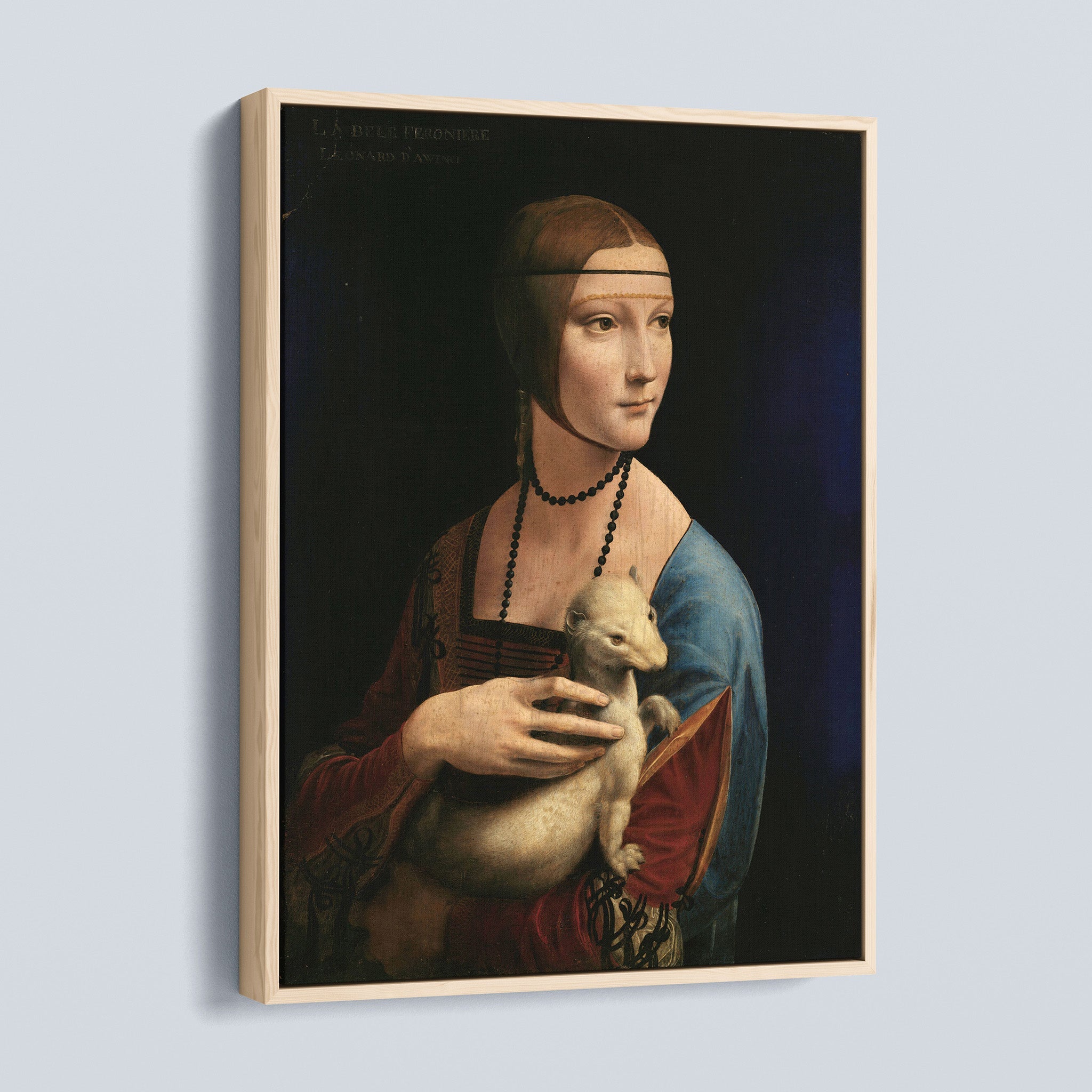 Lady with an Ermine - Leonardo da Vinci - 1489