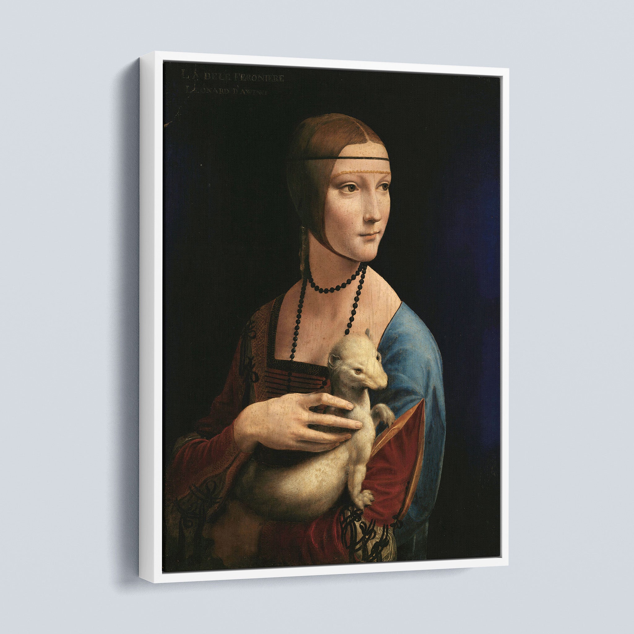 Lady with an Ermine - Leonardo da Vinci - 1489