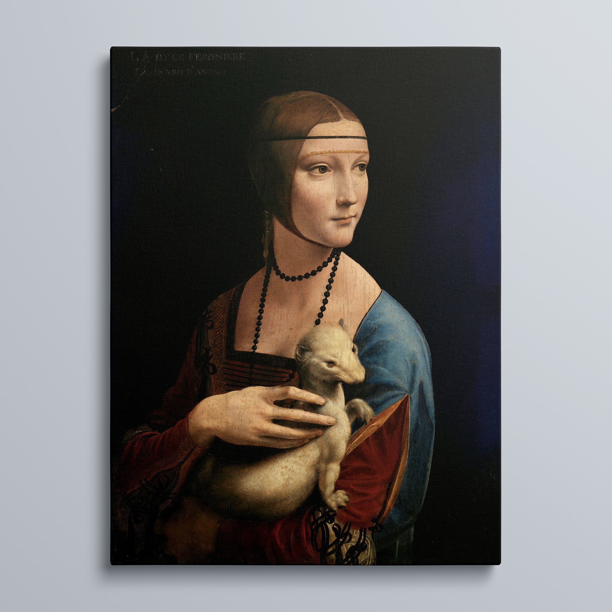 Lady with an Ermine - Leonardo da Vinci - 1489
