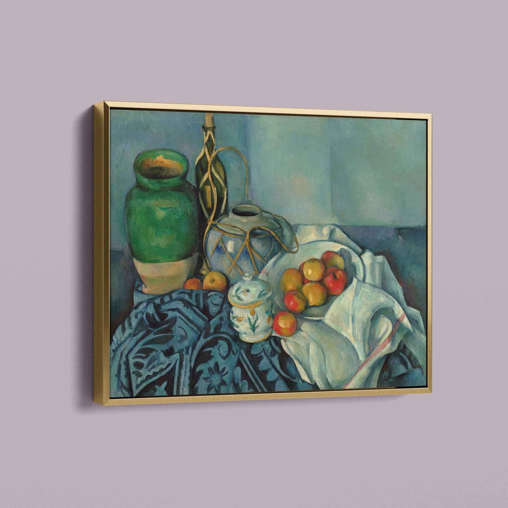 Still Life with Apples by Paul Cézanne