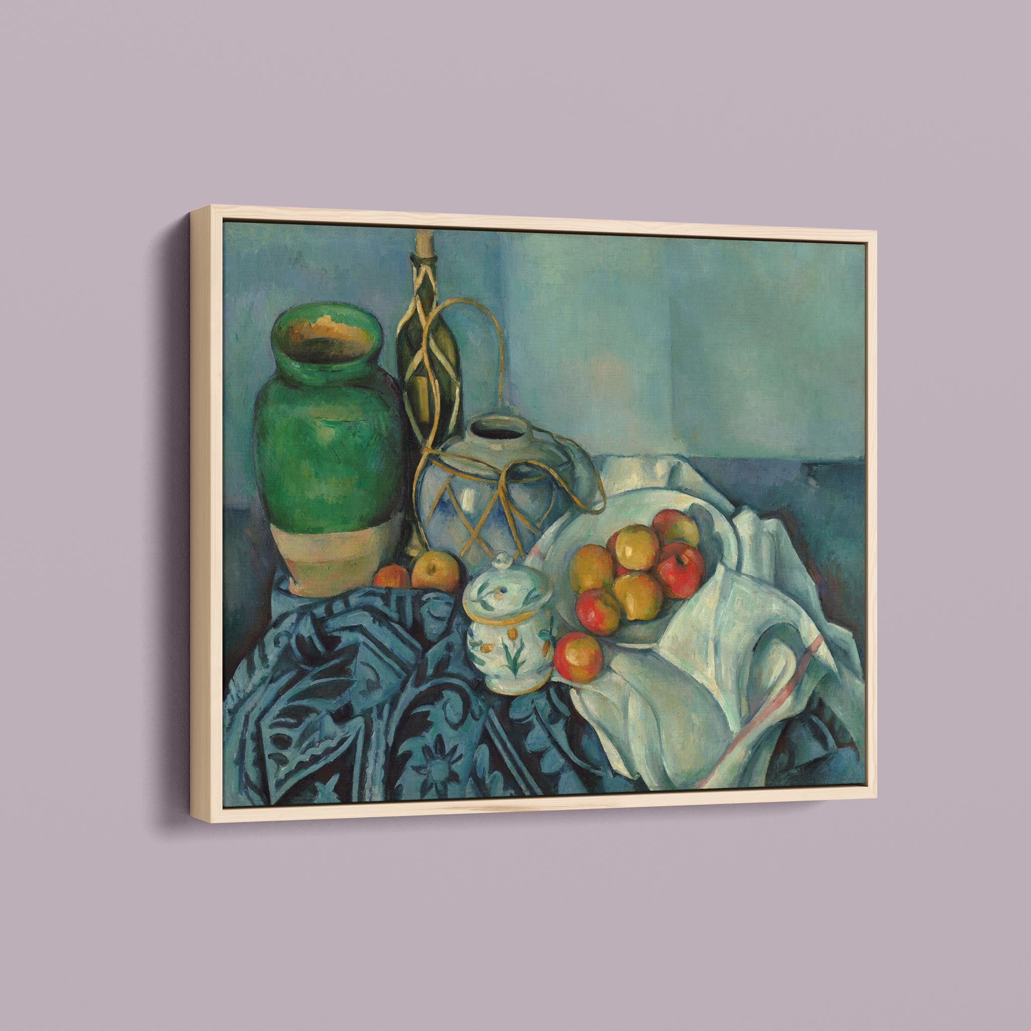 Still Life with Apples by Paul Cézanne
