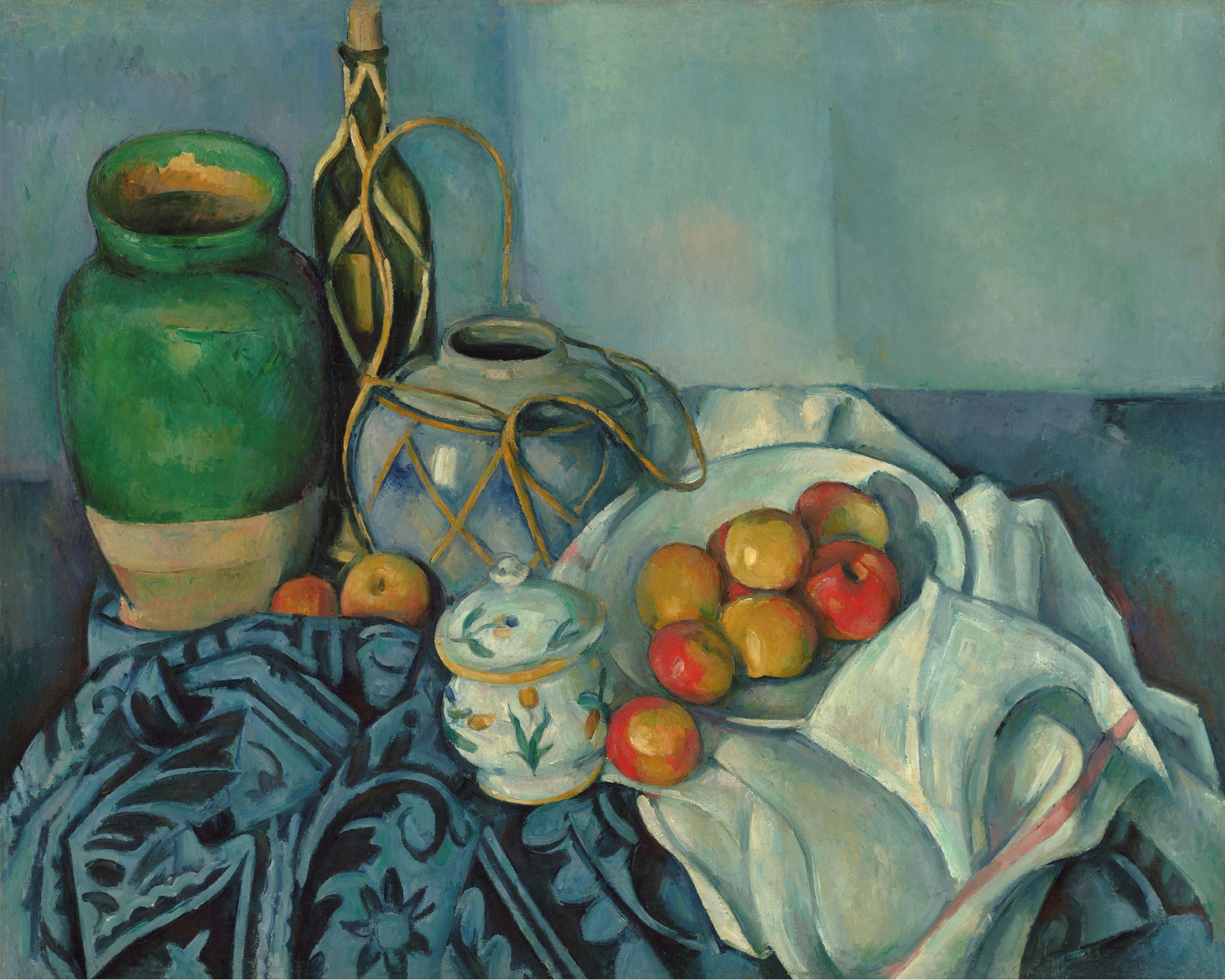 Still Life with Apples by Paul CeΜzanne