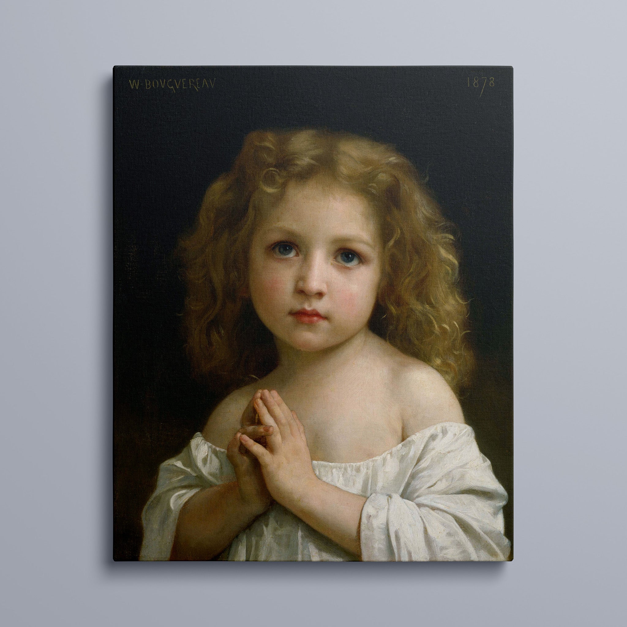 Little Girl by William-Adolphe Bouguereau