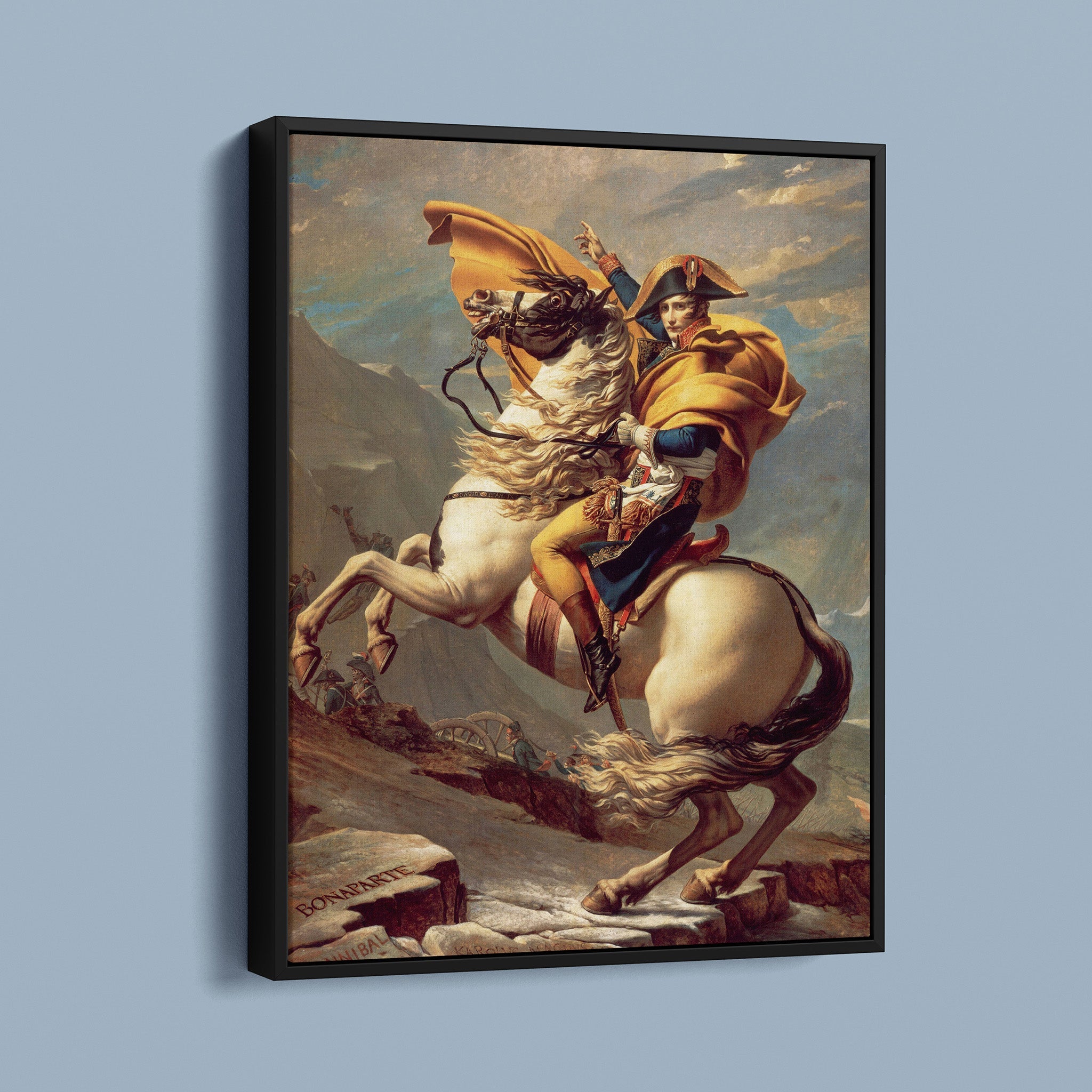 Napoleon crossing the Alps