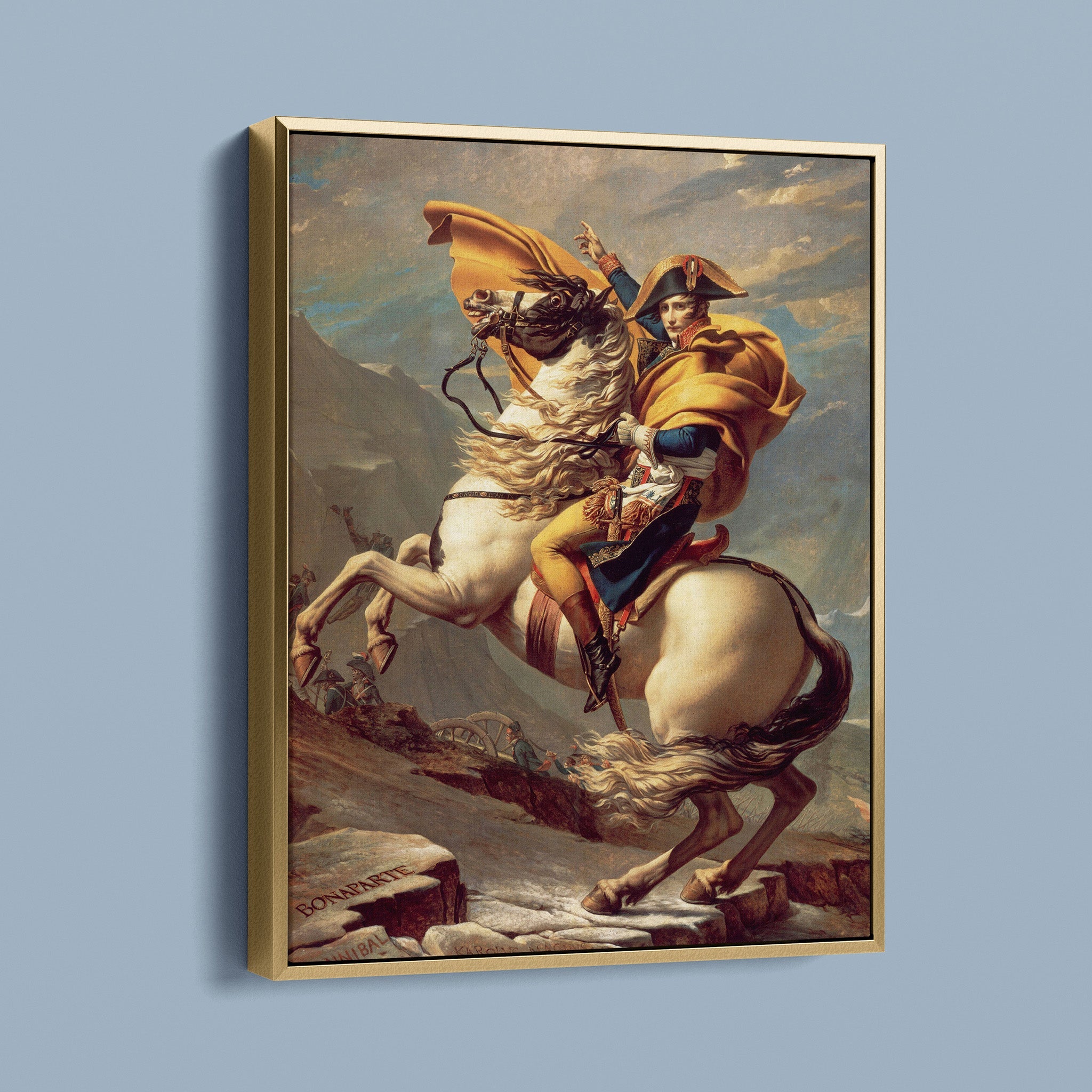 Napoleon crossing the Alps