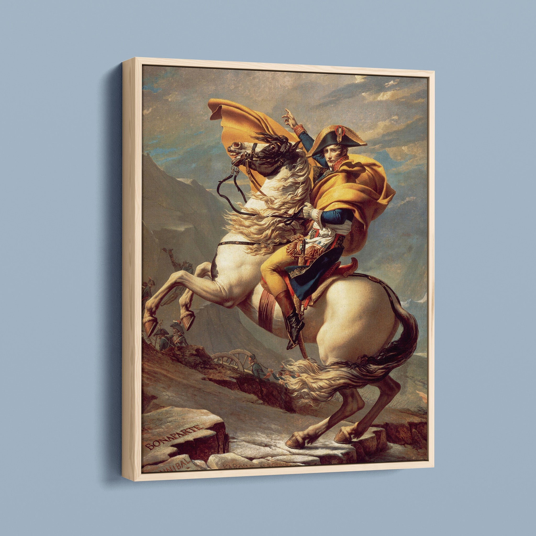 Napoleon crossing the Alps
