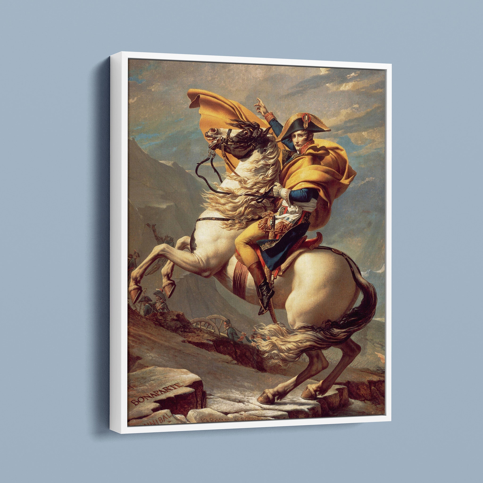 Napoleon crossing the Alps