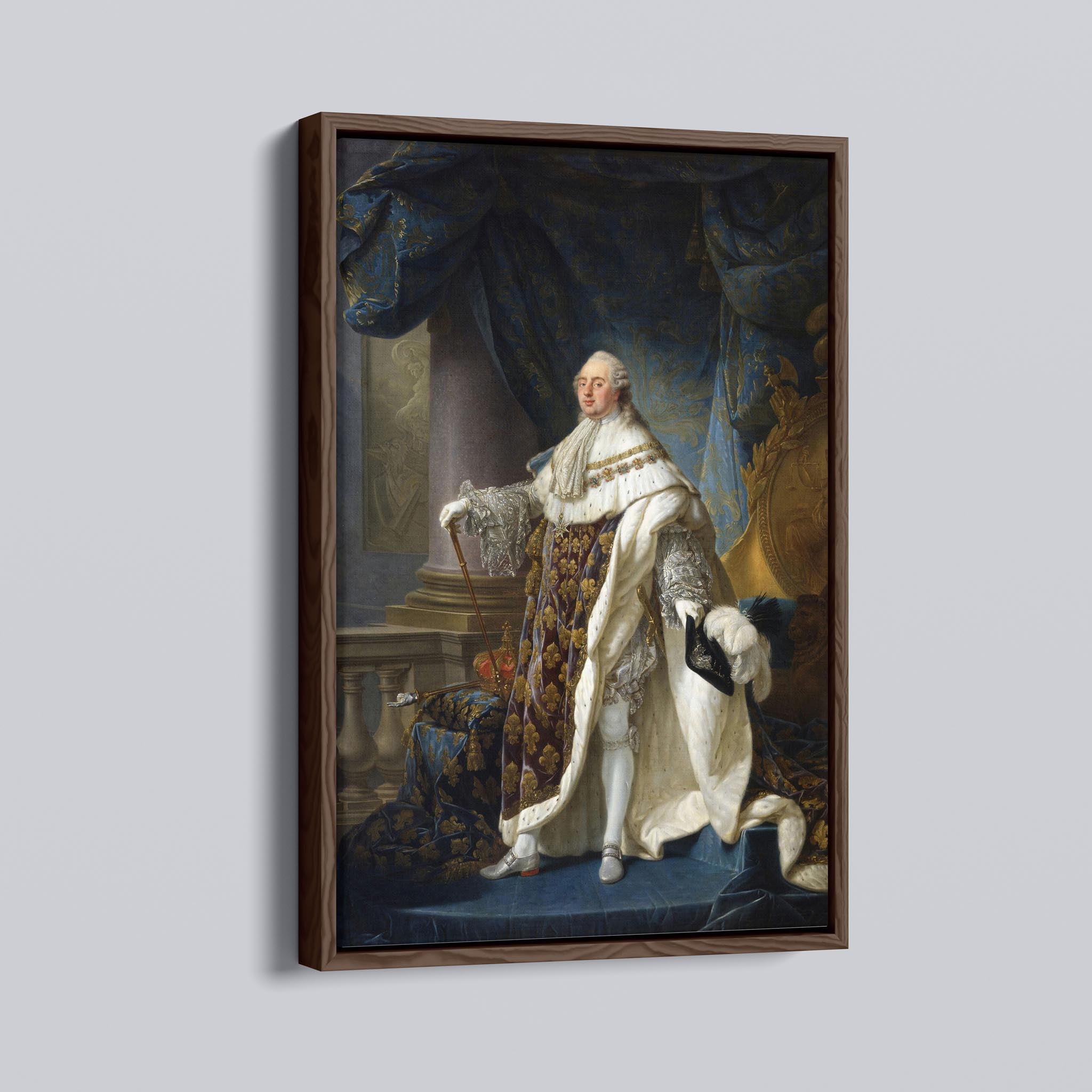 Louis XVI king of France and Navarre 1754-1793 wearing his grand royal costume in 1779