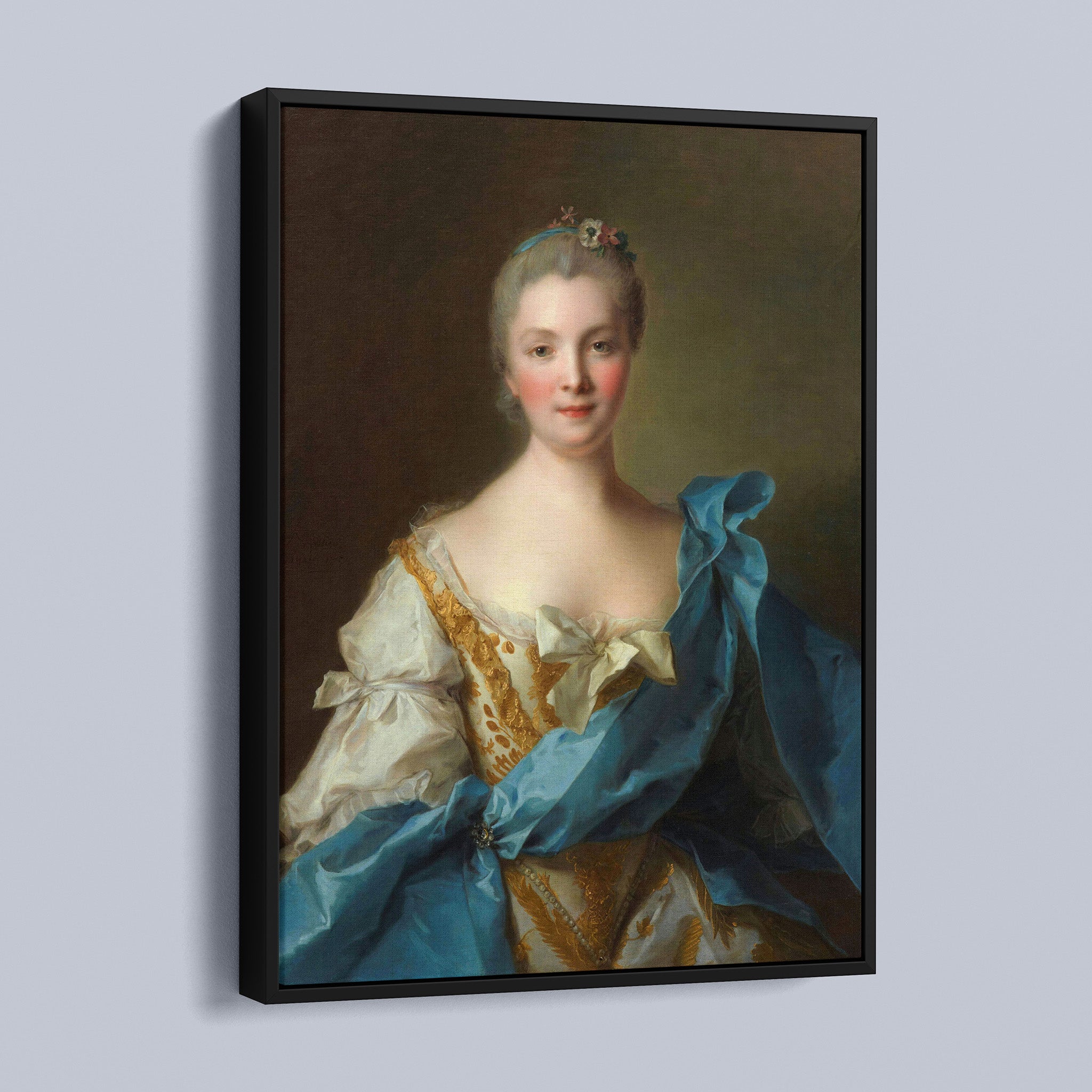 Madame de La Porte - Jean-Marc Nattier