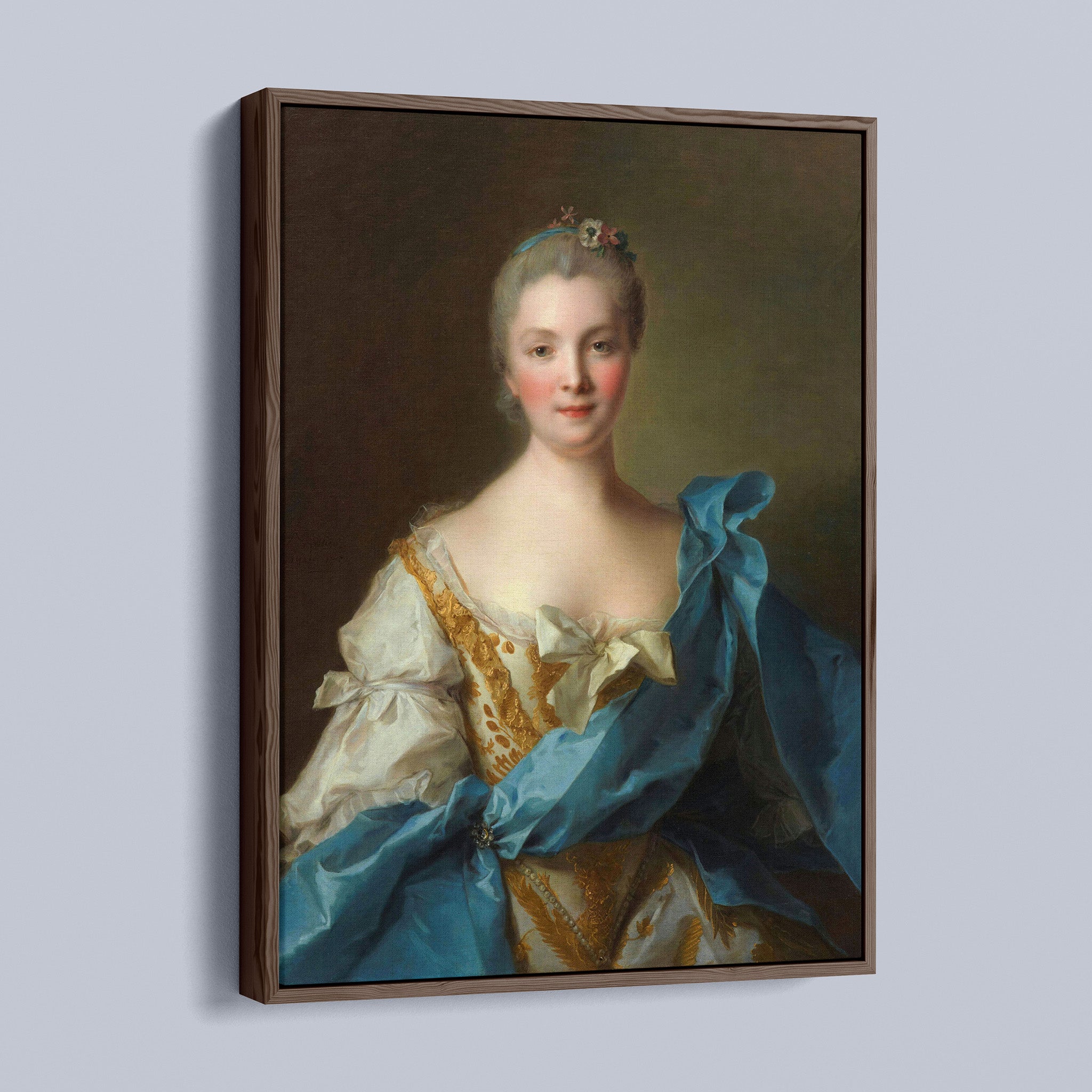 Madame de La Porte - Jean-Marc Nattier