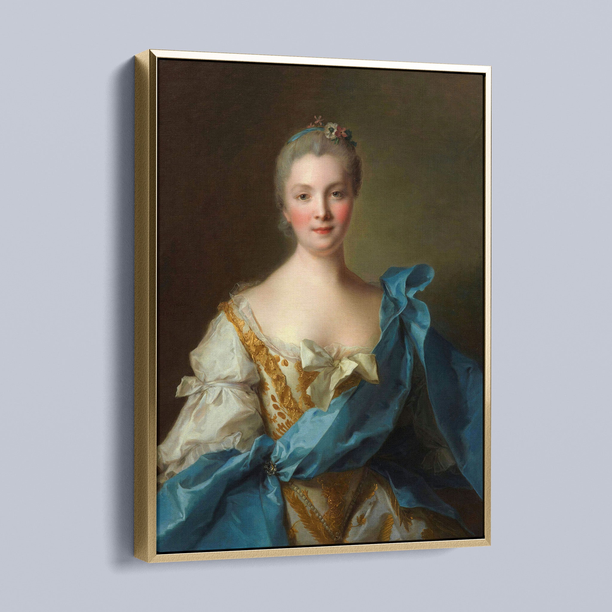 Madame de La Porte - Jean-Marc Nattier