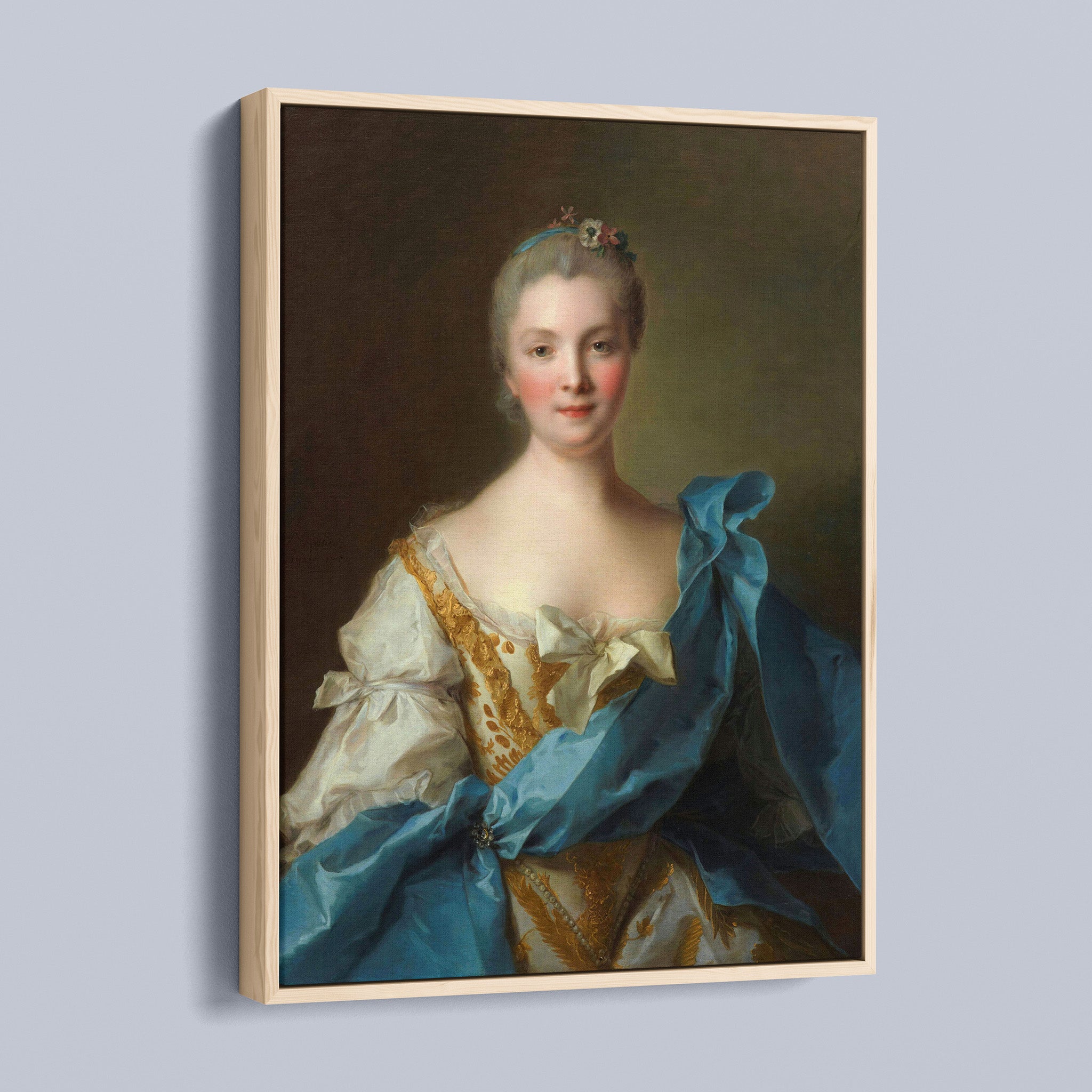 Madame de La Porte - Jean-Marc Nattier