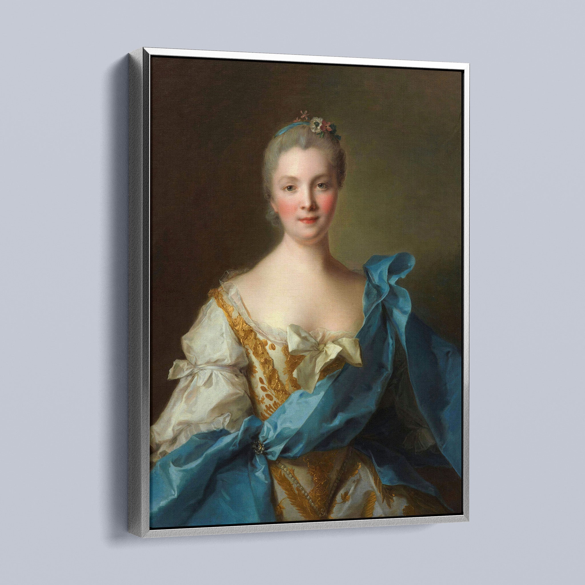 Madame de La Porte - Jean-Marc Nattier