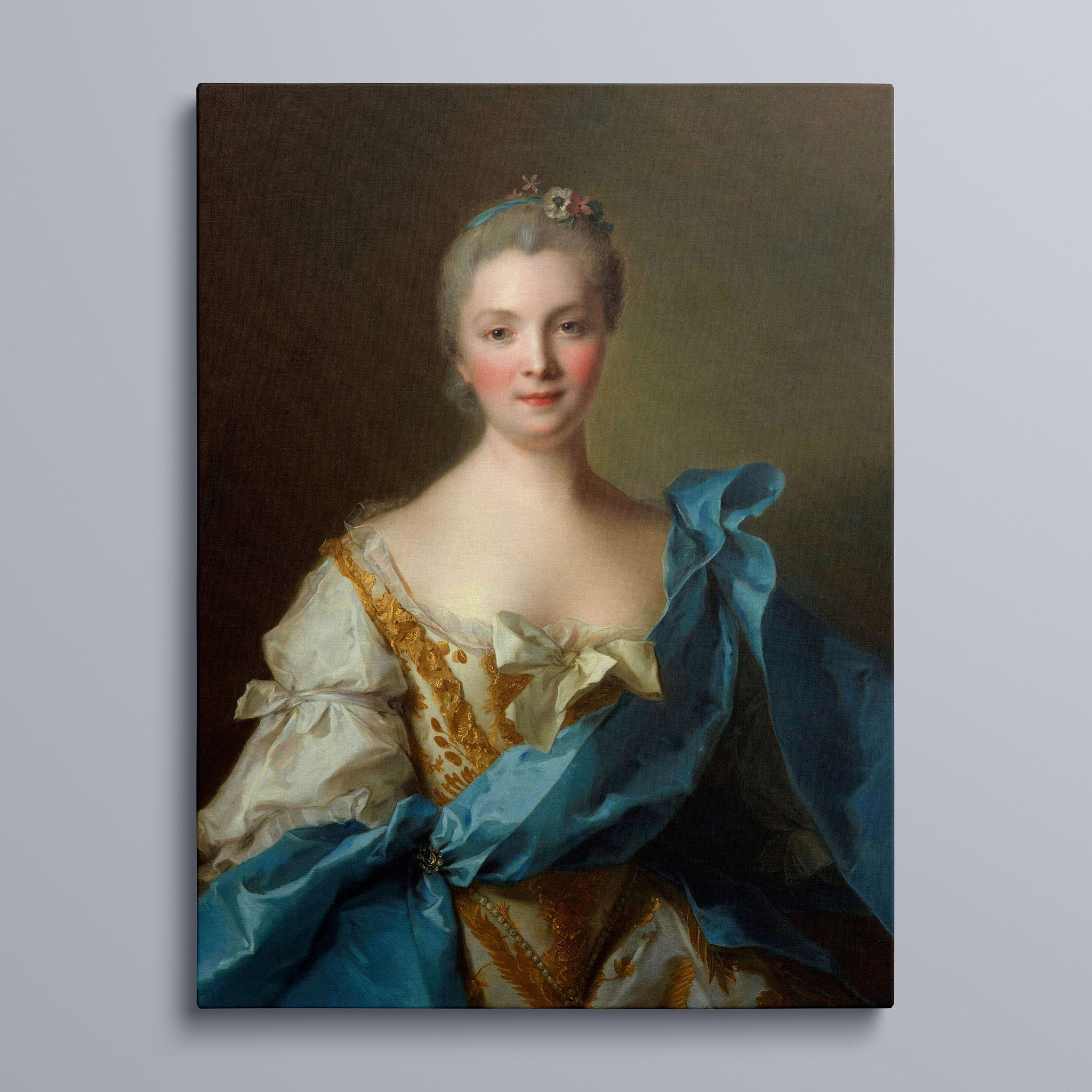 Madame de La Porte - Jean-Marc Nattier