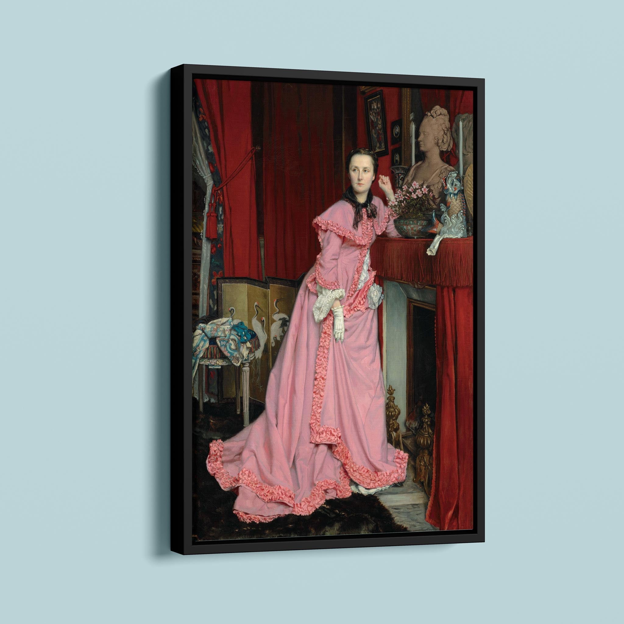 Portrait of the Marquise de Miramon, née Thérèse Feuillant by James Tissot