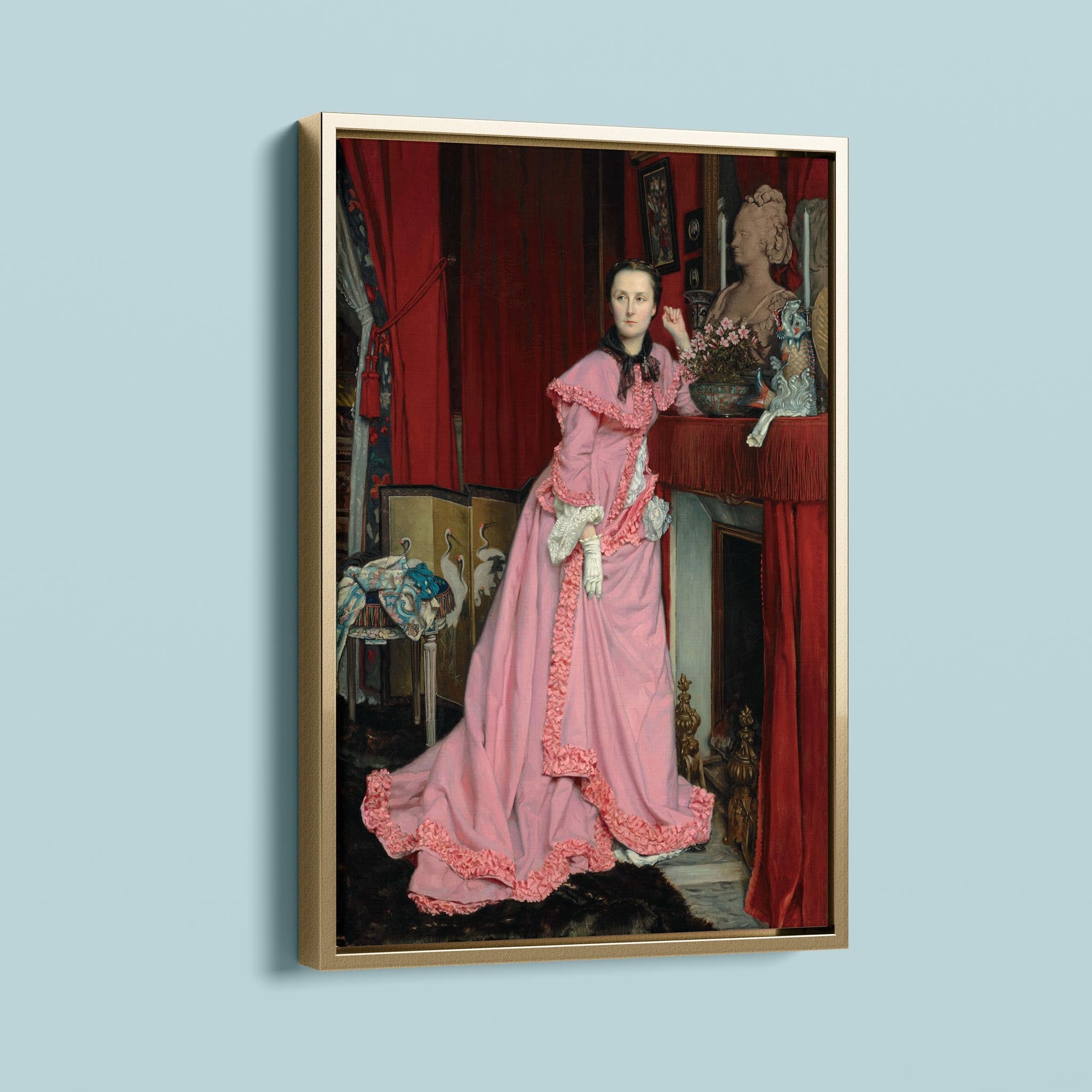 Portrait of the Marquise de Miramon, née Thérèse Feuillant by James Tissot