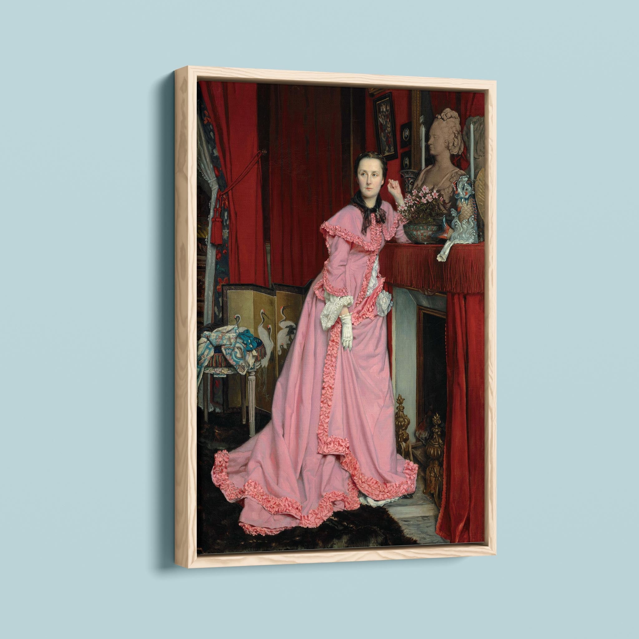 Portrait of the Marquise de Miramon, née Thérèse Feuillant by James Tissot