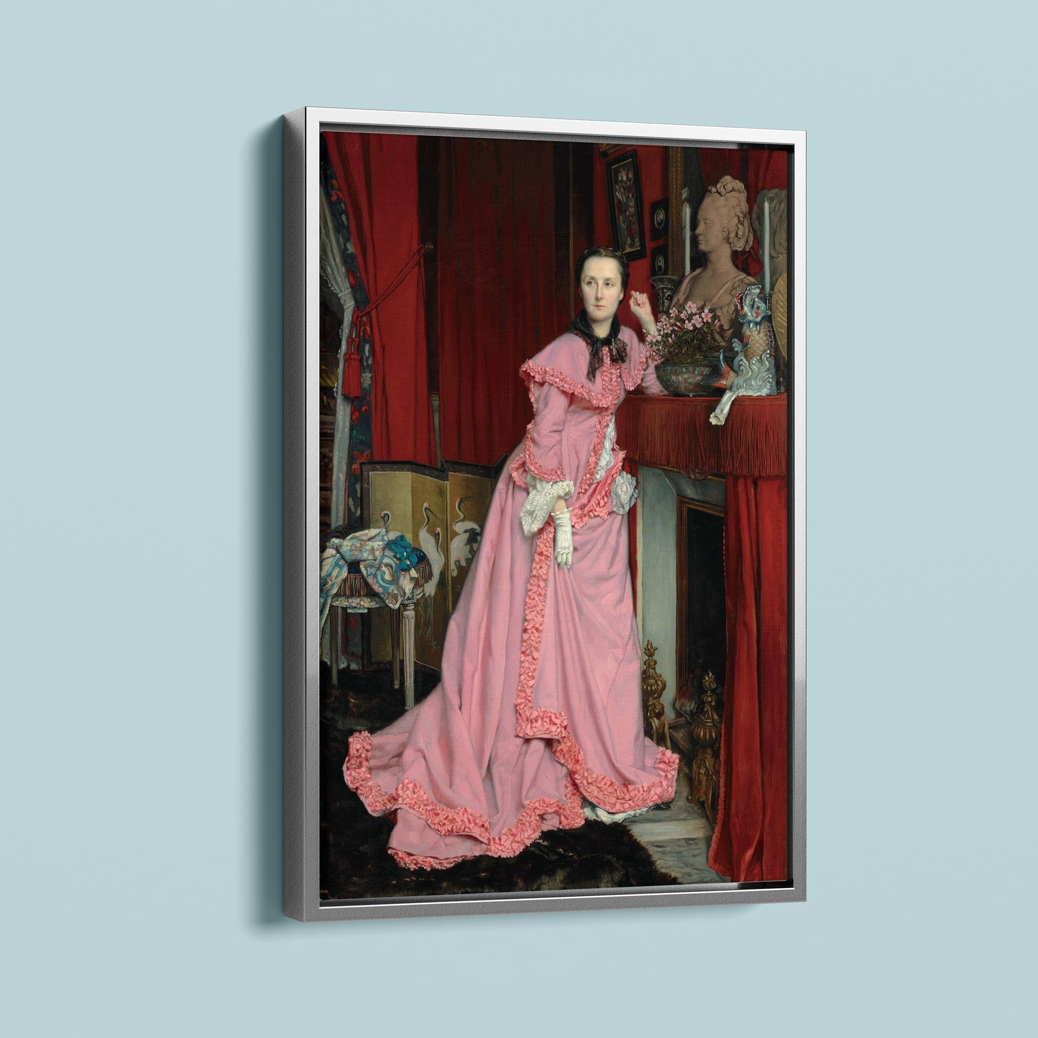 Portrait of the Marquise de Miramon, née Thérèse Feuillant by James Tissot