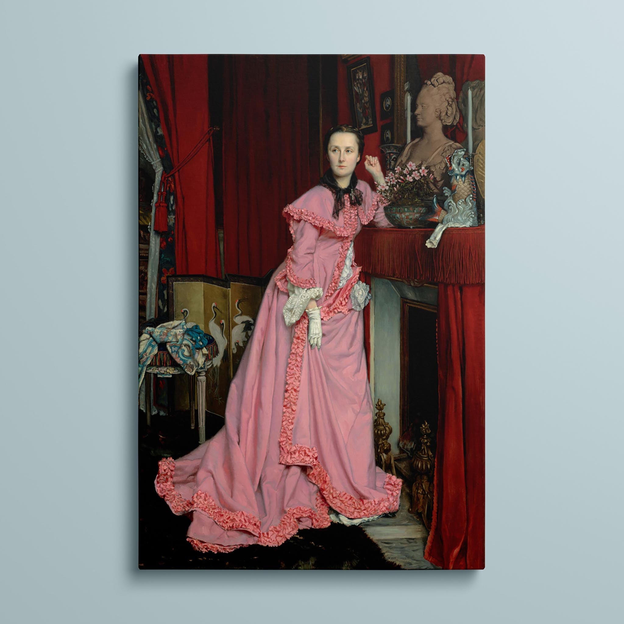 Portrait of the Marquise de Miramon, née Thérèse Feuillant by James Tissot