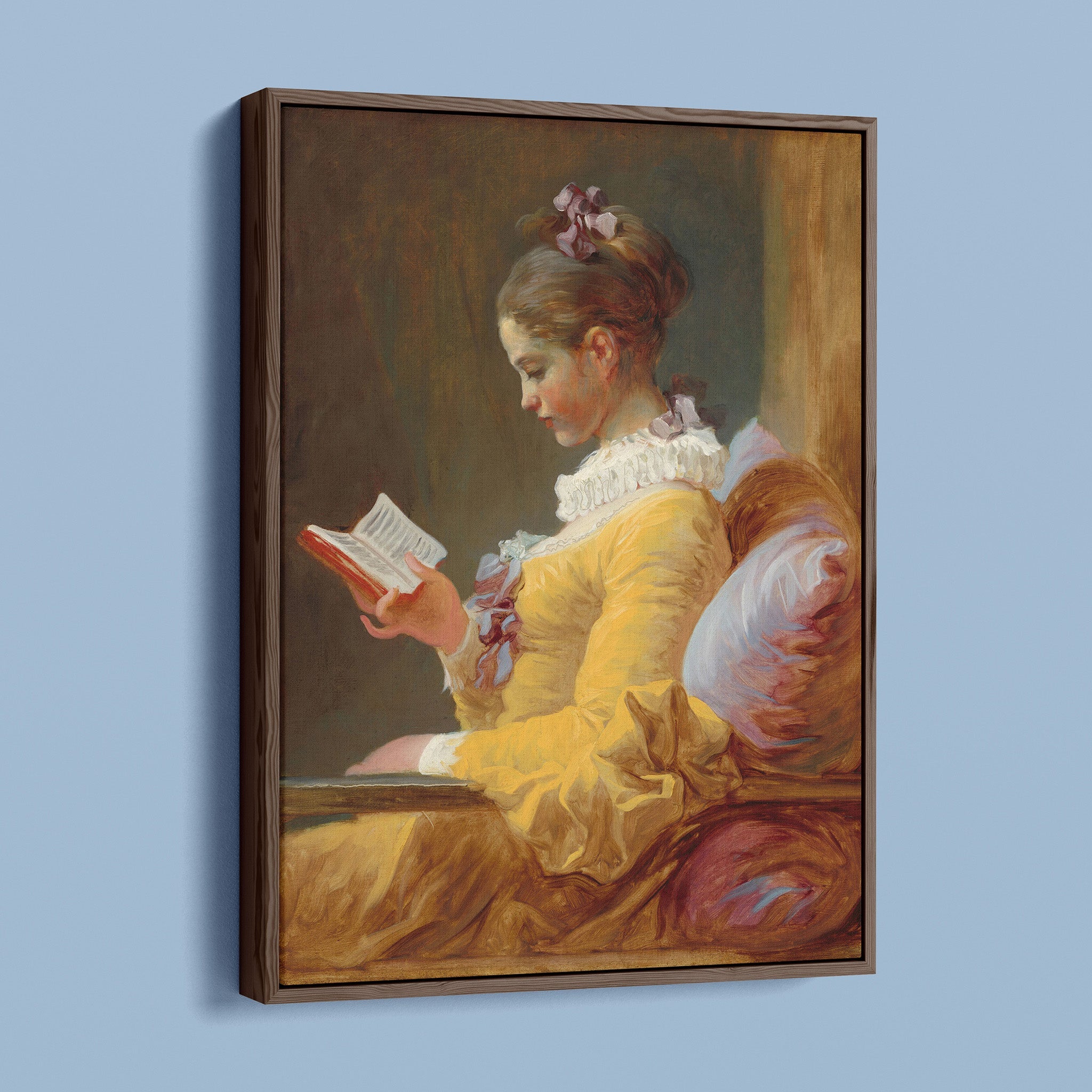 Young Girl Reading - Jean-Honoré Fragonard