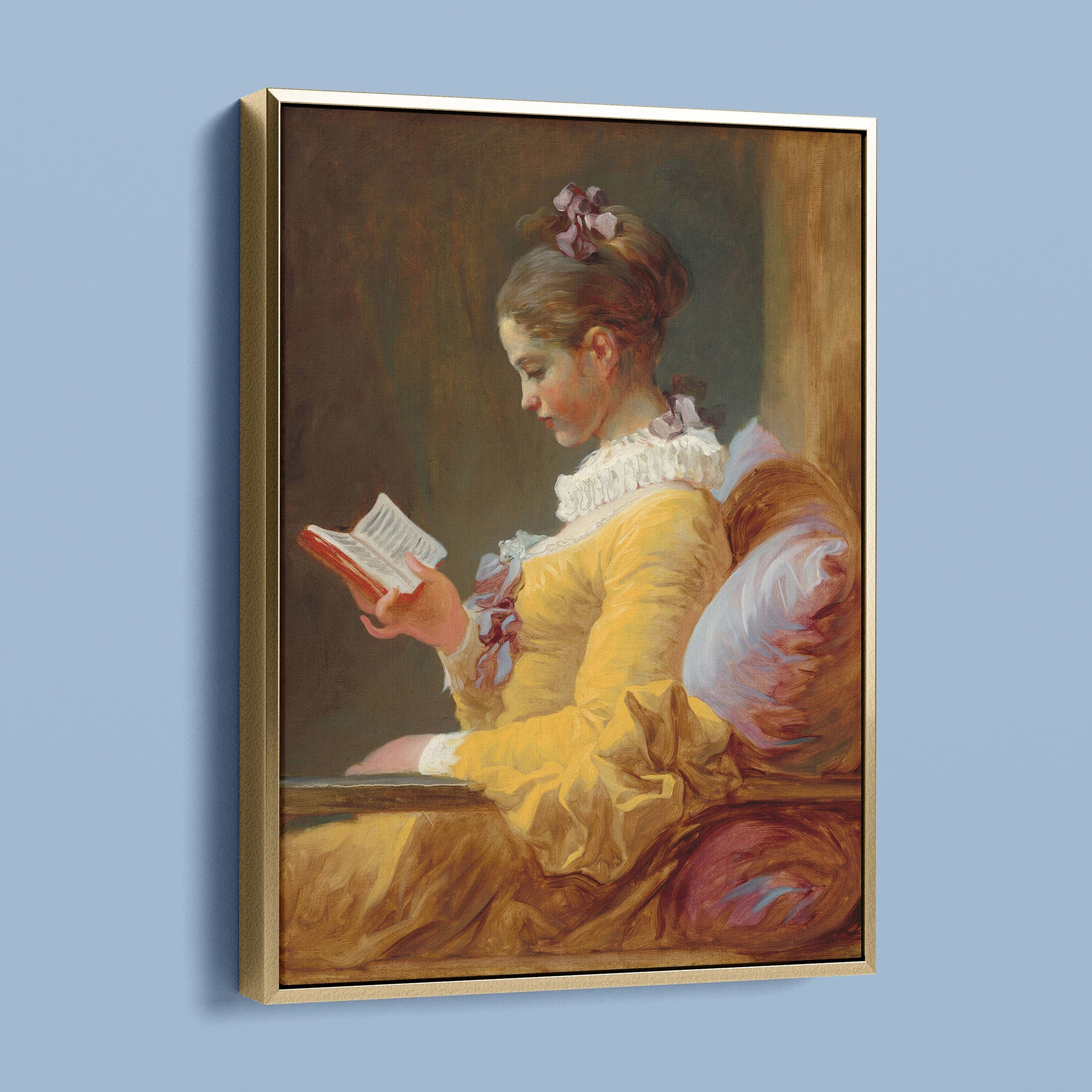 Young Girl Reading - Jean-Honoré Fragonard