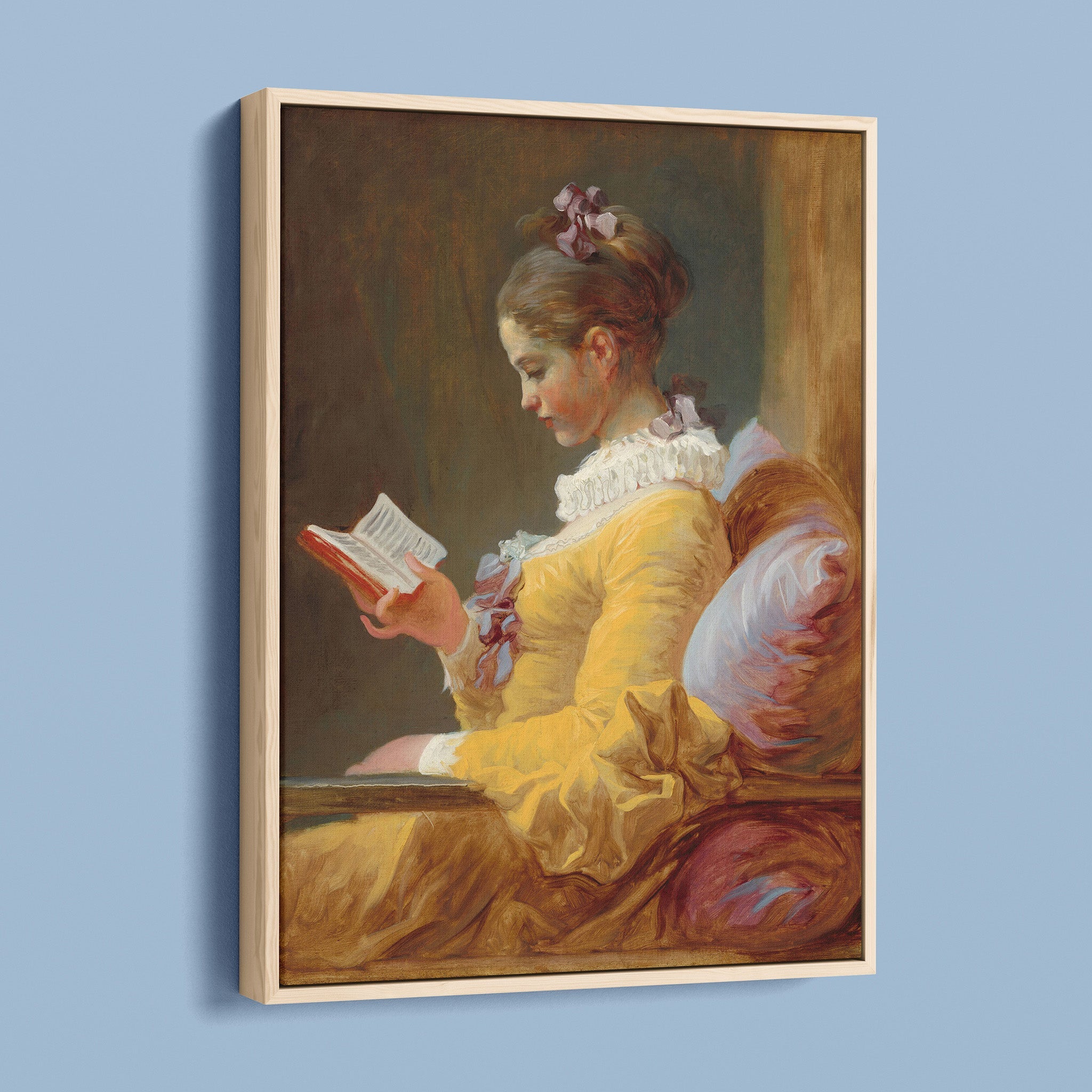 Young Girl Reading - Jean-Honoré Fragonard