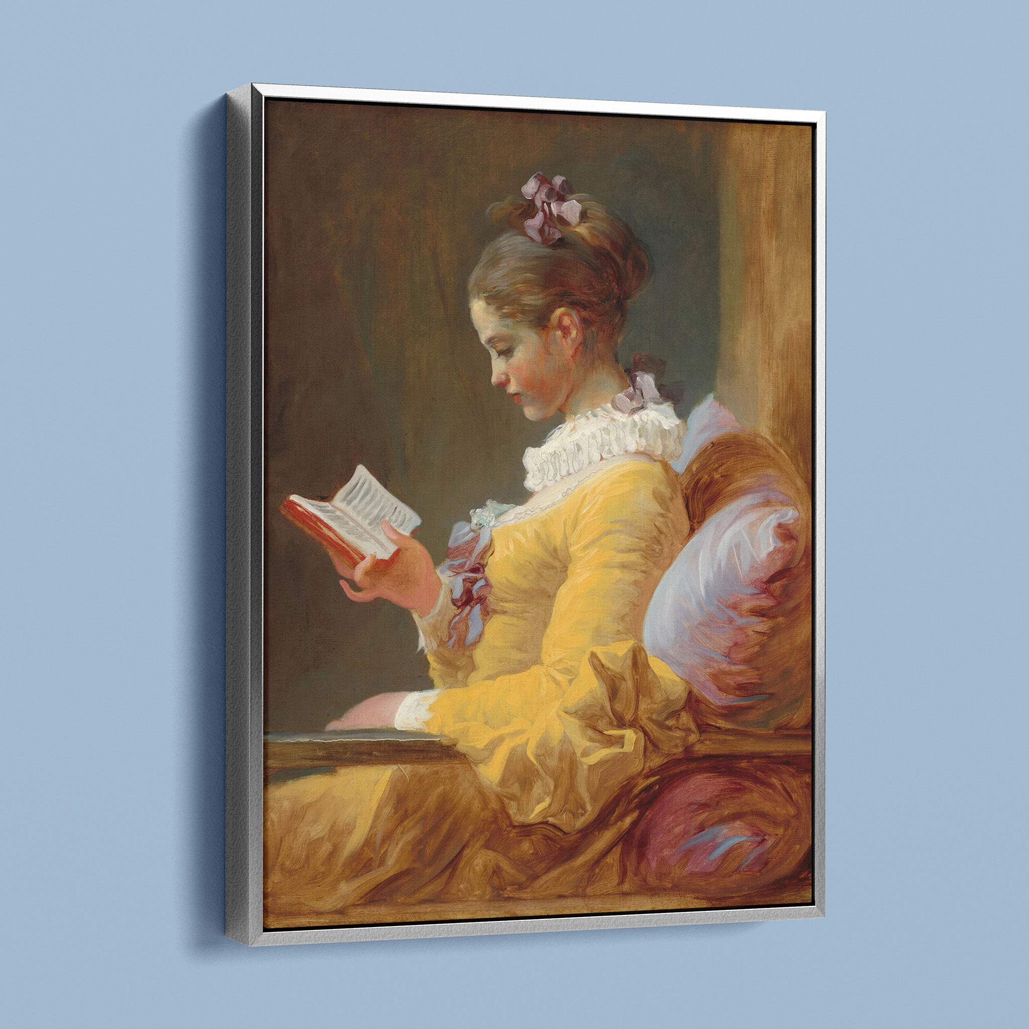 Young Girl Reading - Jean-Honoré Fragonard
