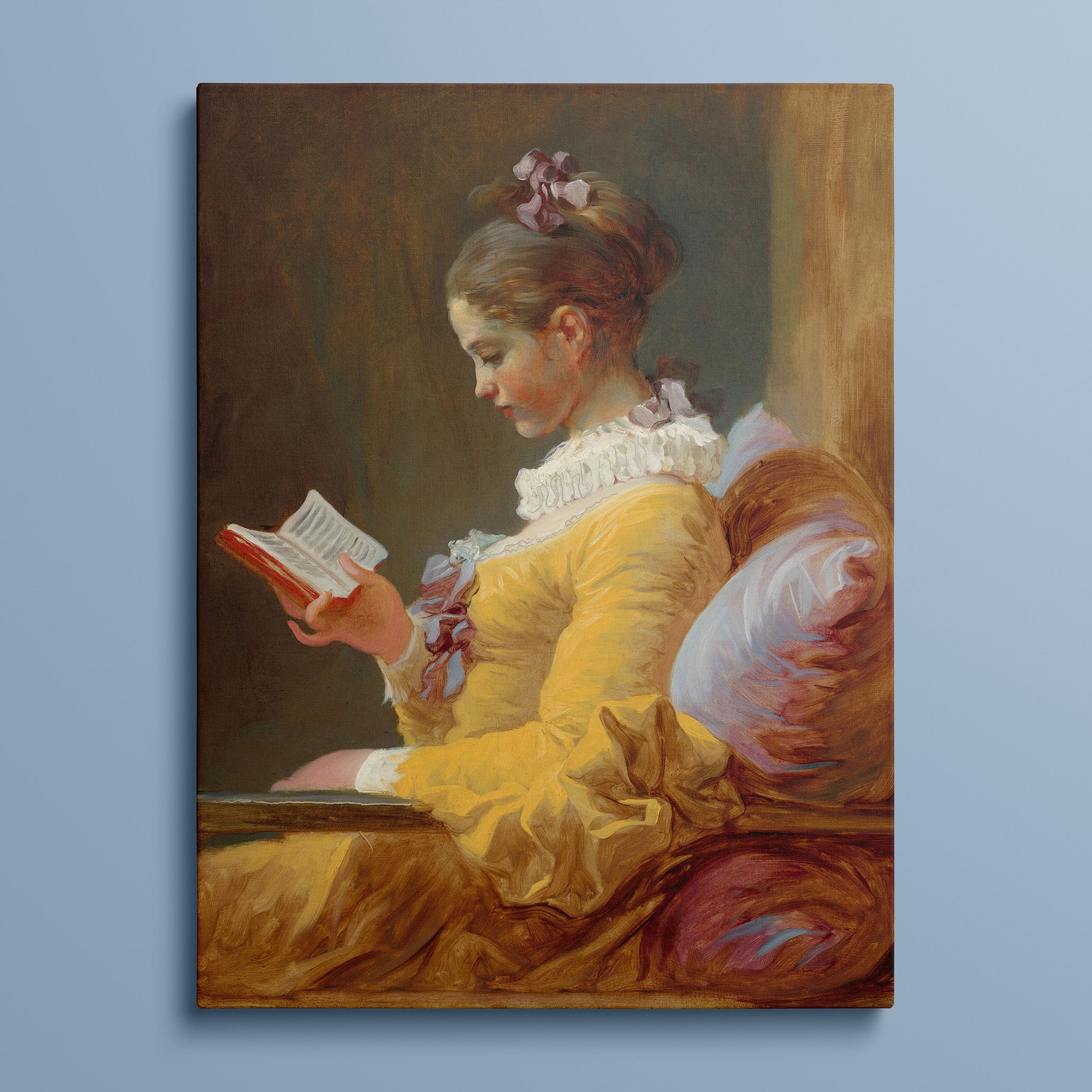 Young Girl Reading - Jean-Honoré Fragonard