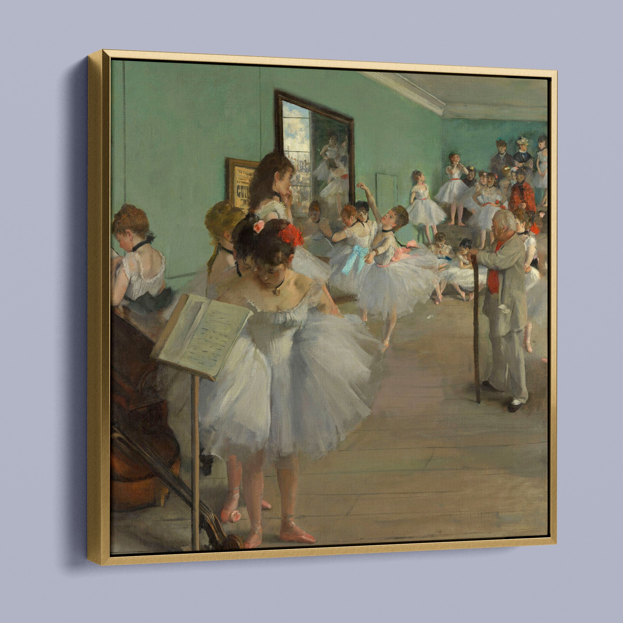 The Dance Class by Edgar Degas