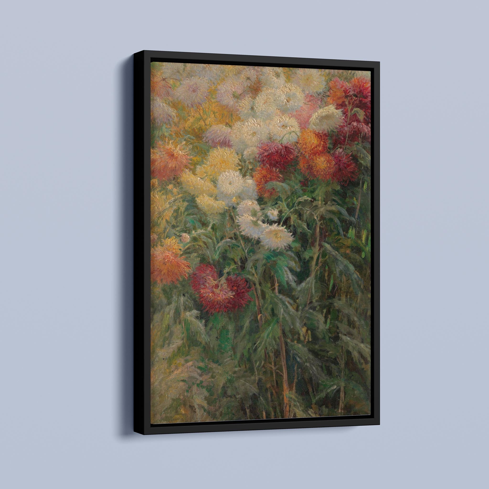 Chrysanthemums in the Garden at Petit-Gennevilliers