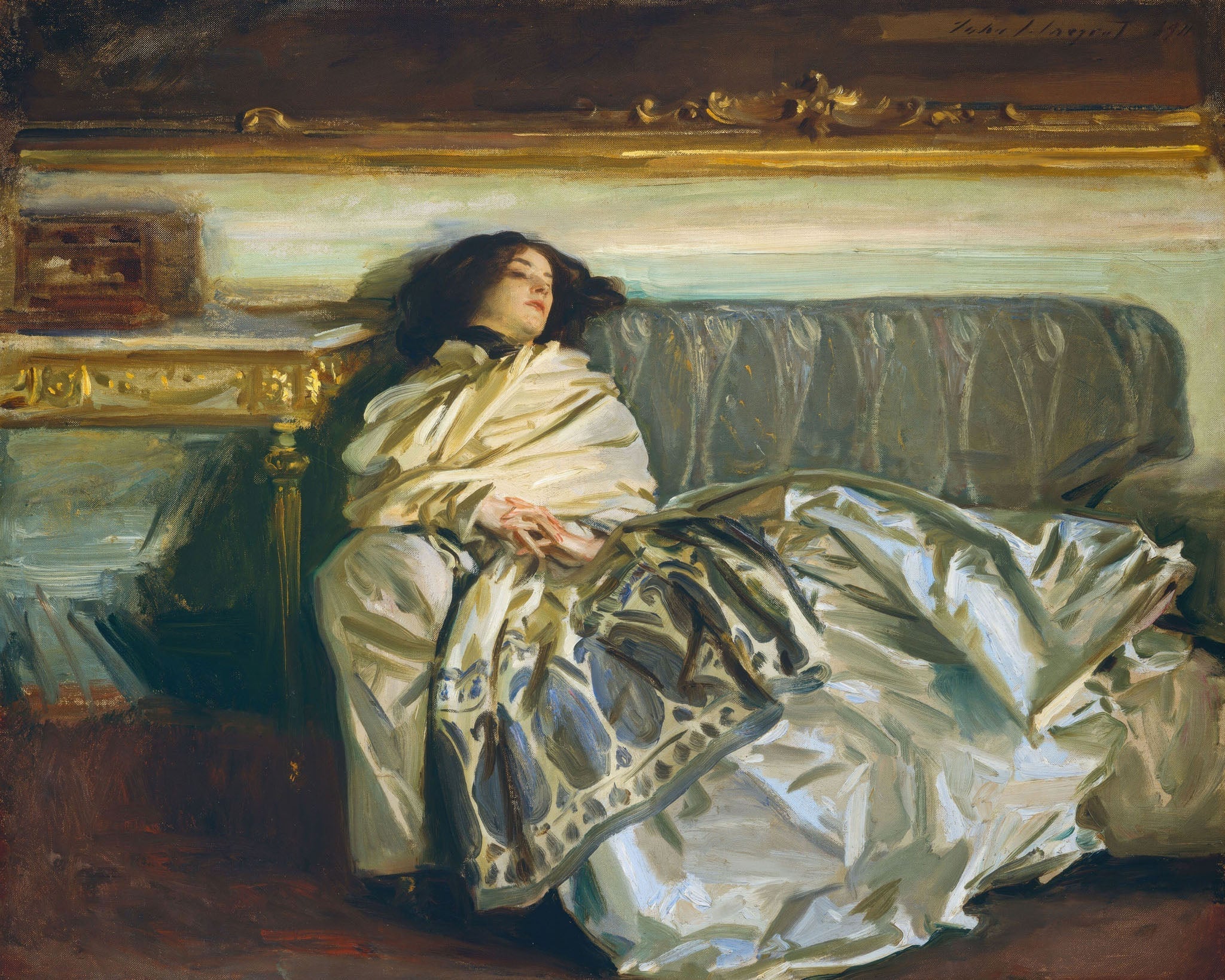 Nonchaloir - Repose by John Singer Sargent