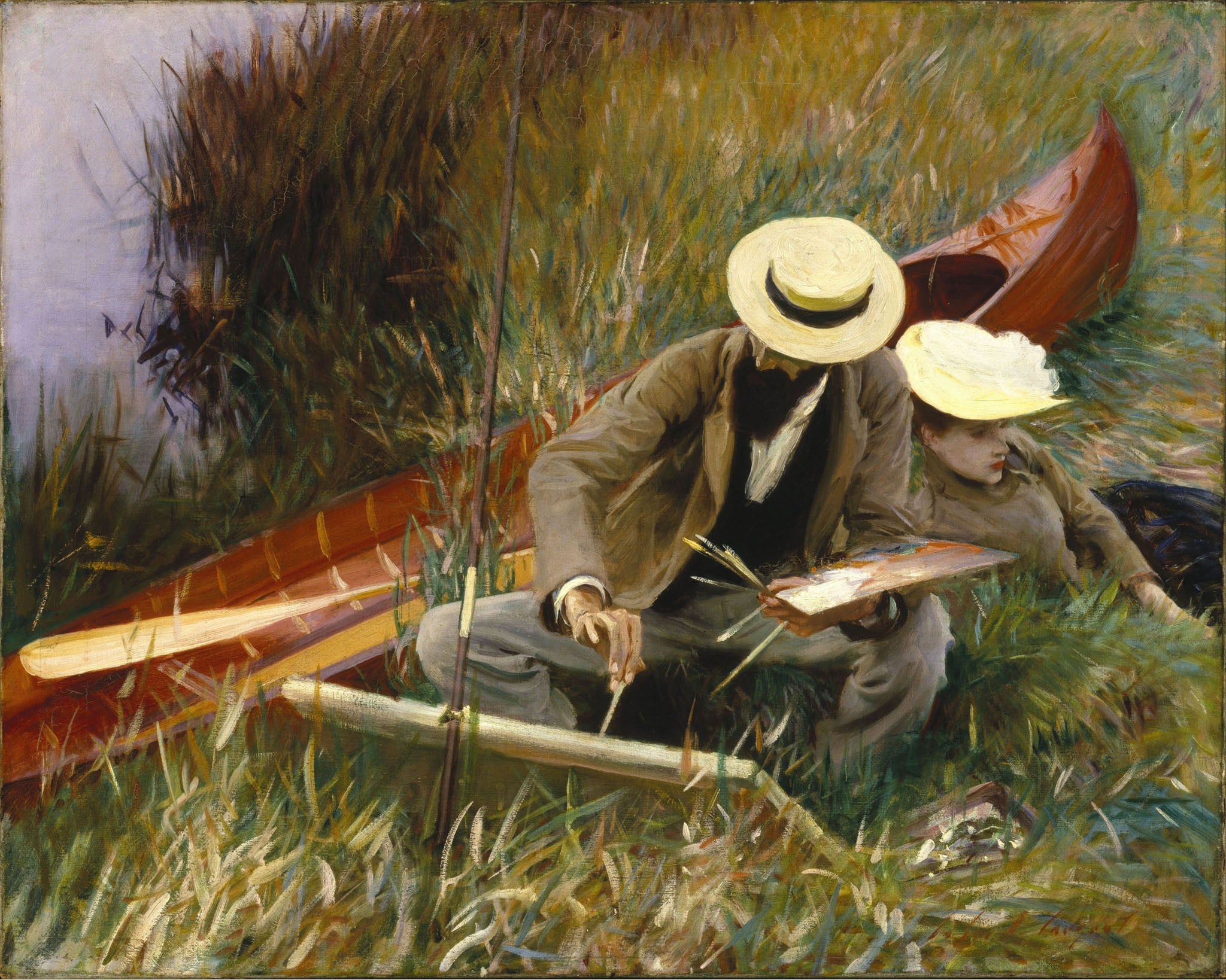 An Out-of-Doors Study by John Singer Sargent