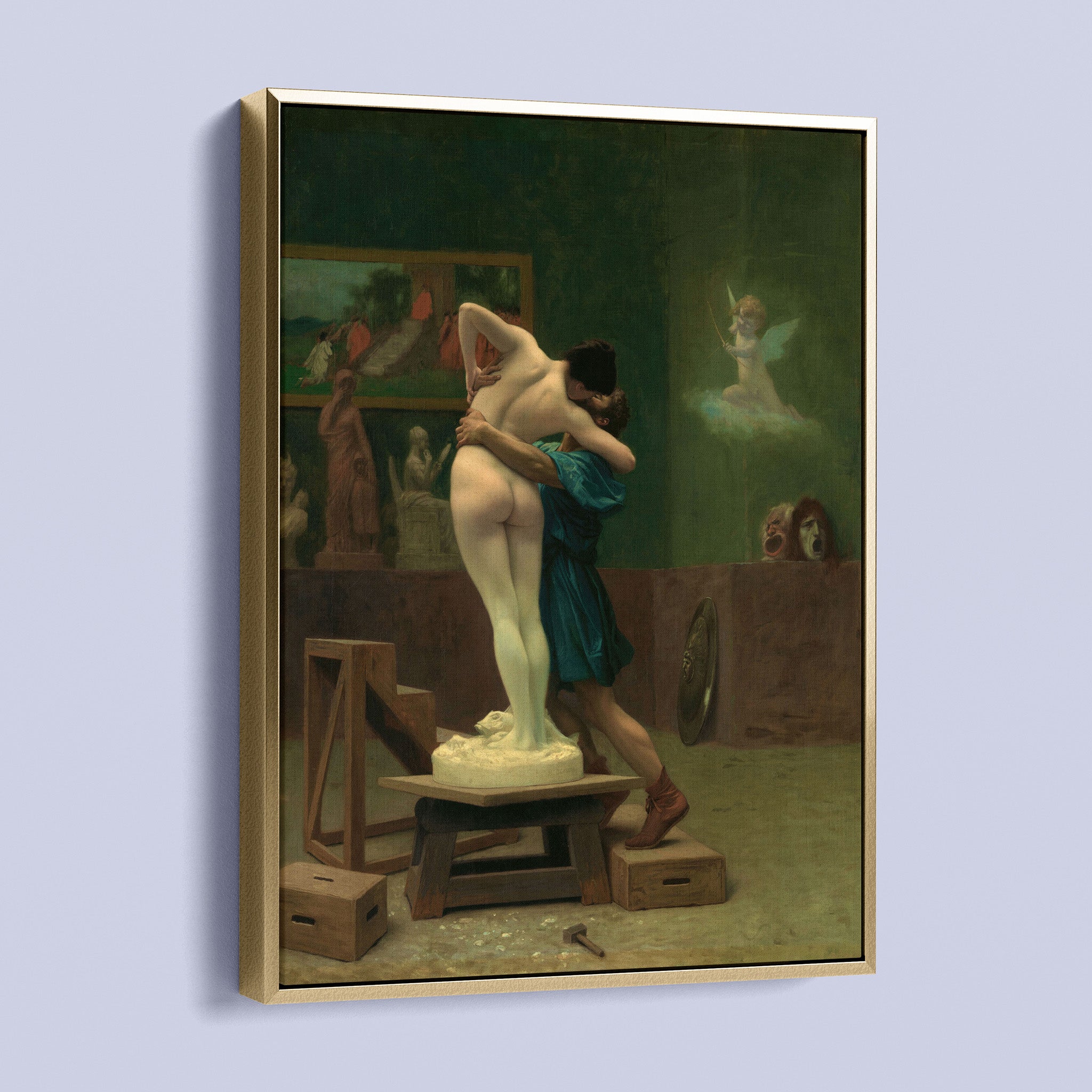 Pygmalion and Galatea by Jean-Léon Gérôme French