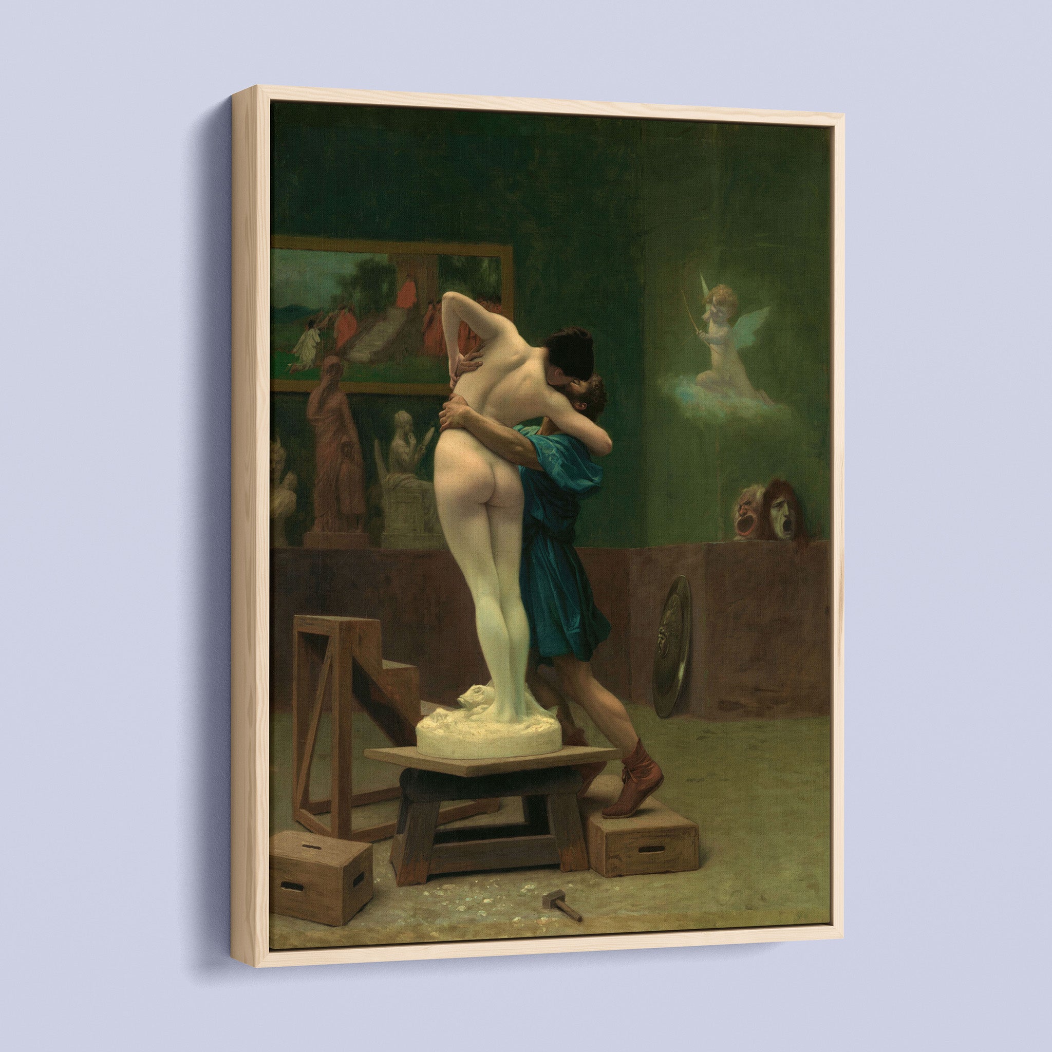 Pygmalion and Galatea by Jean-Léon Gérôme French