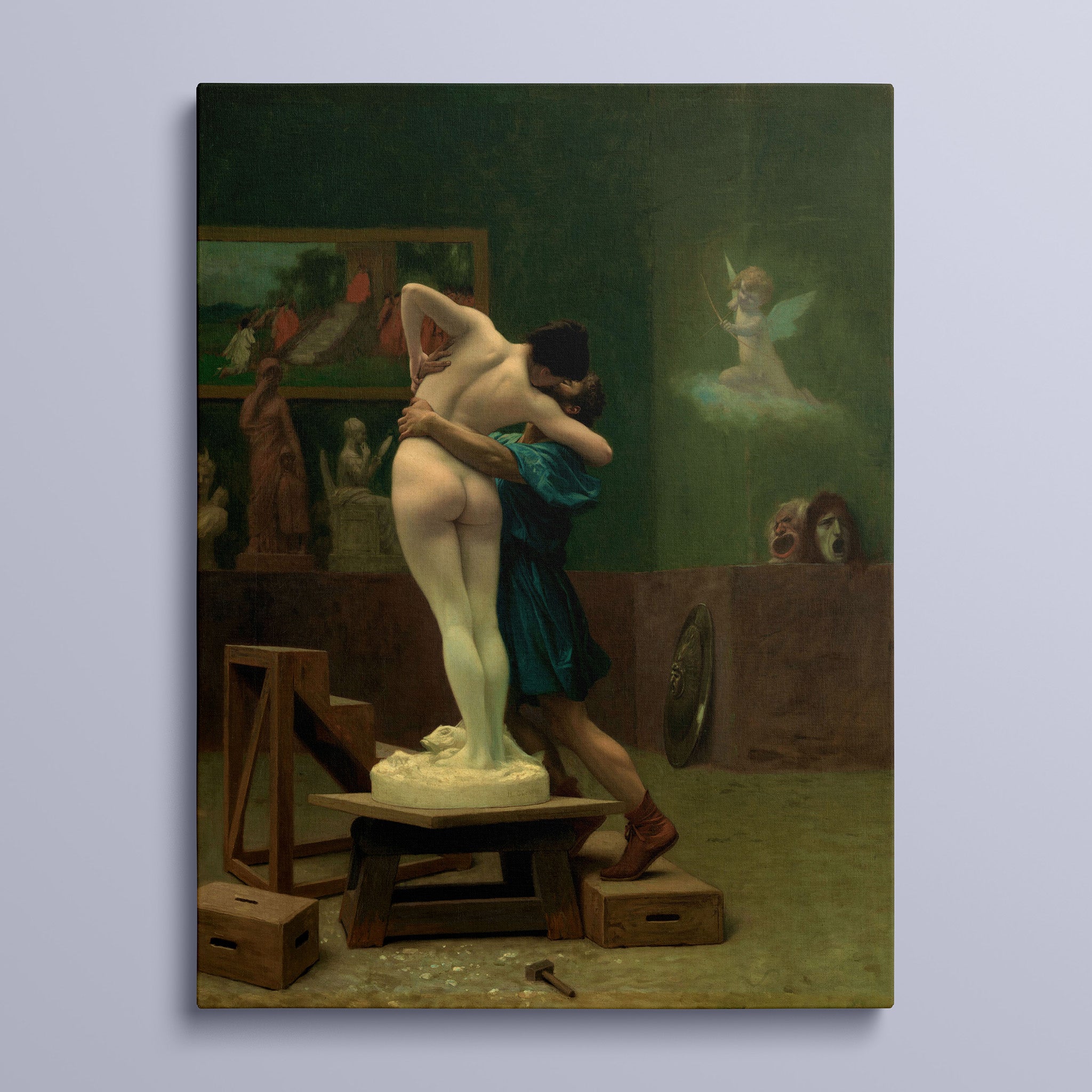 Pygmalion and Galatea by Jean-Léon Gérôme French