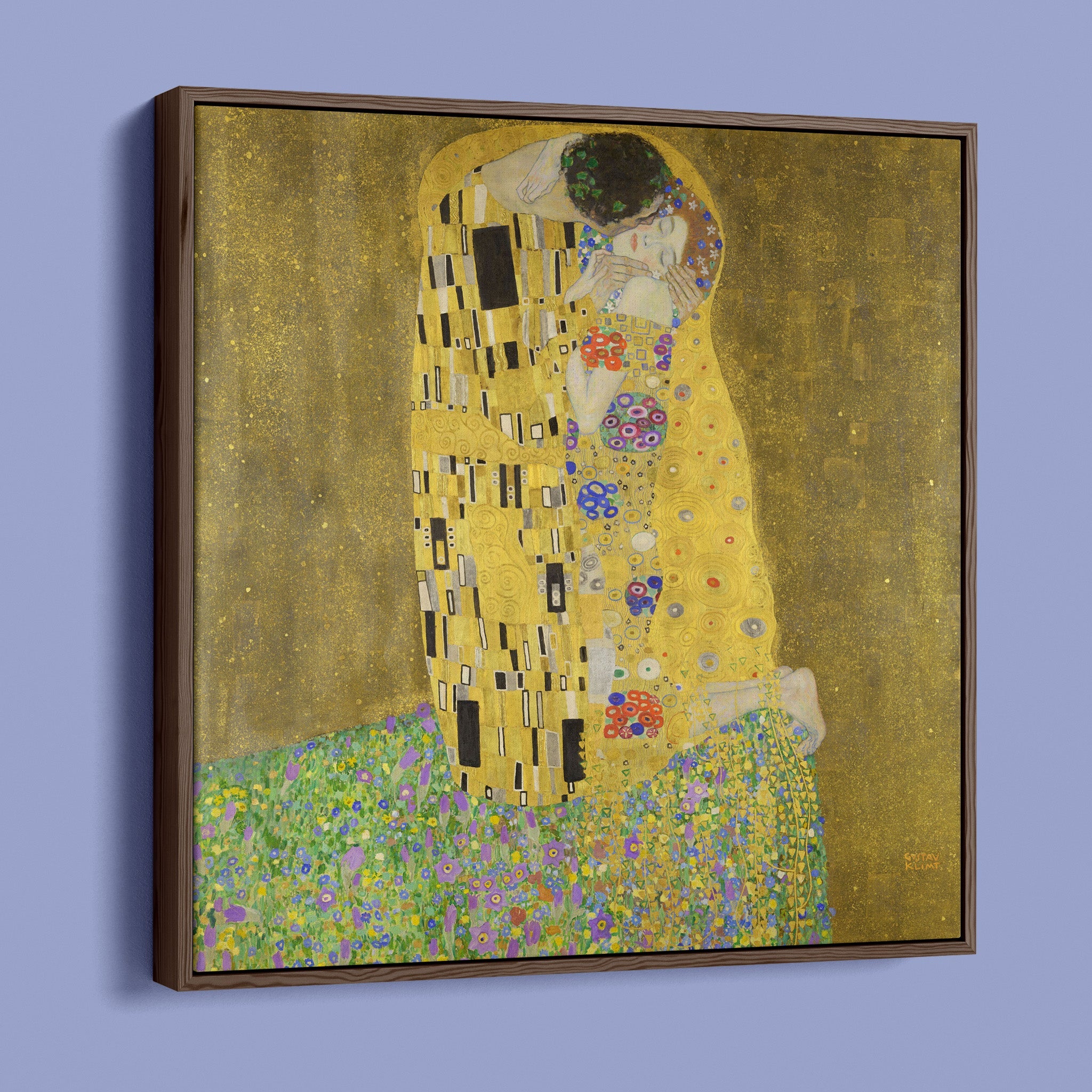 The Kiss by Gustav Klimt