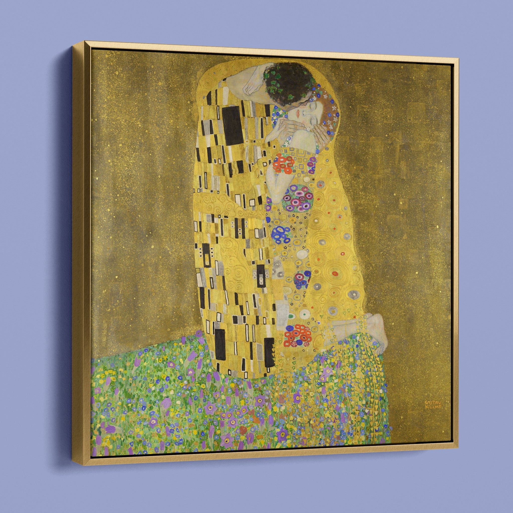 The Kiss by Gustav Klimt