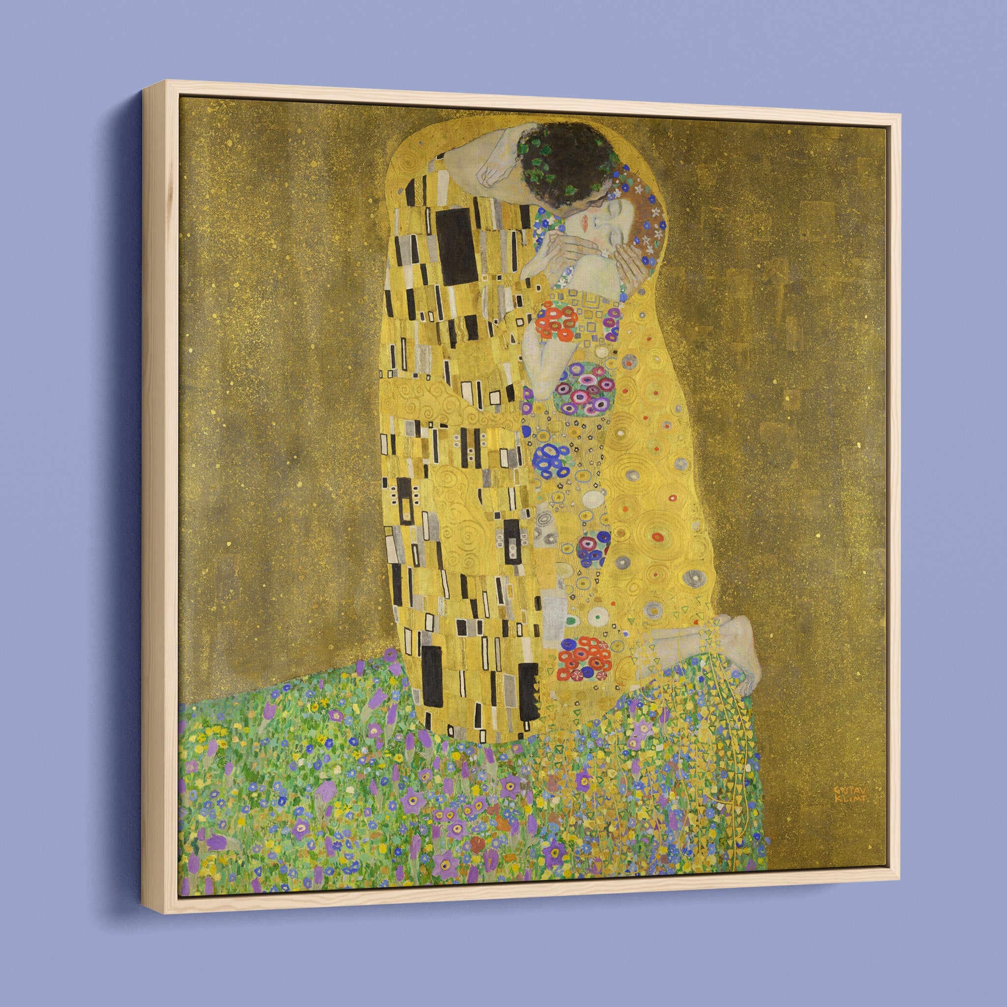 The Kiss by Gustav Klimt