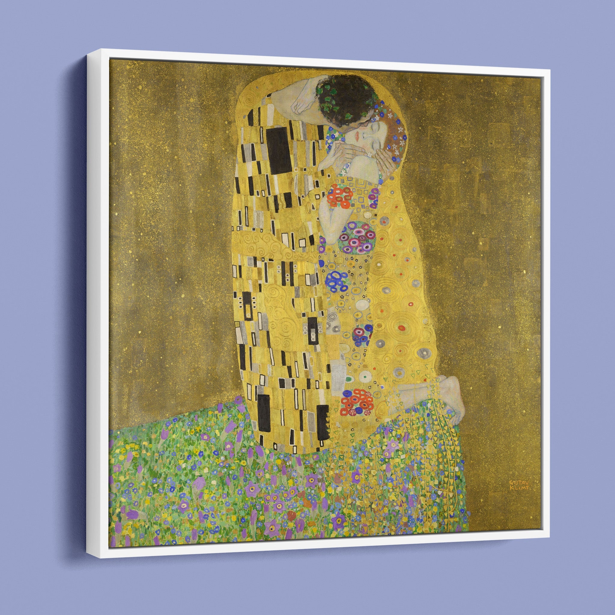 The Kiss by Gustav Klimt
