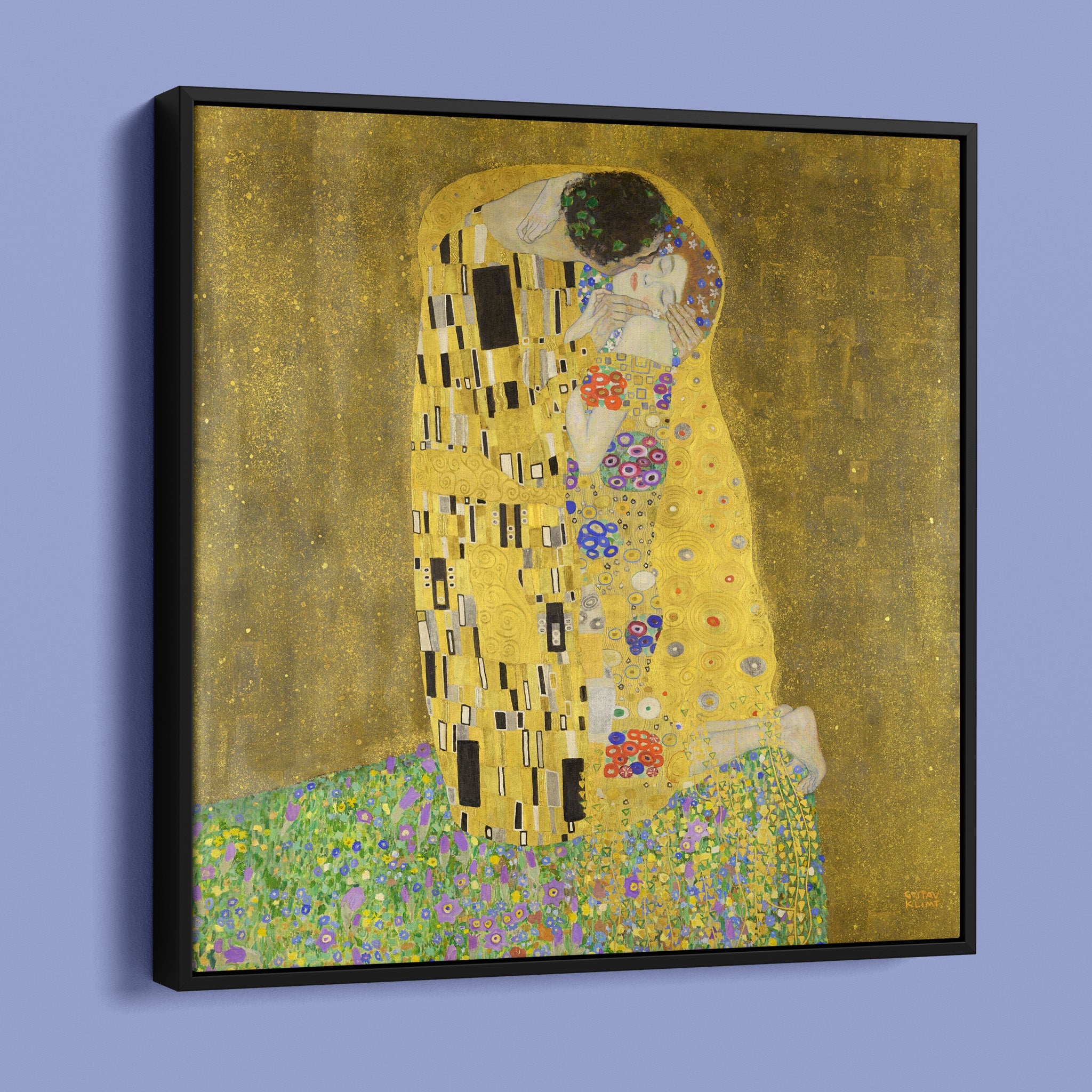 The Kiss by Gustav Klimt - Extended