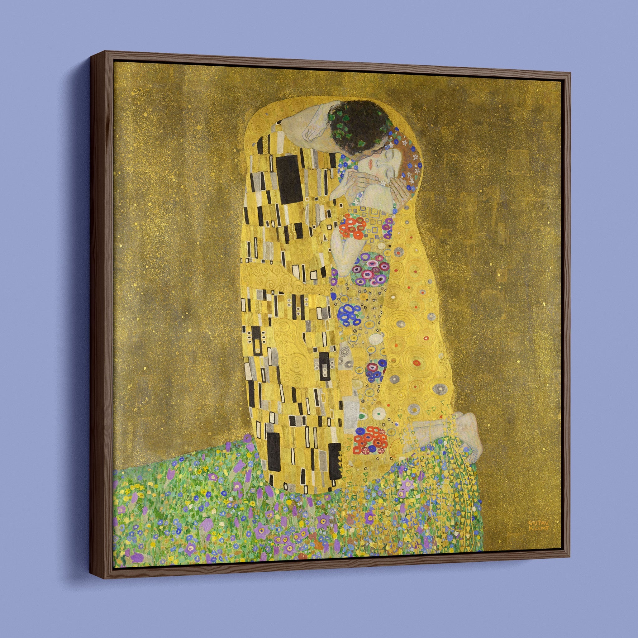 The Kiss by Gustav Klimt - Extended